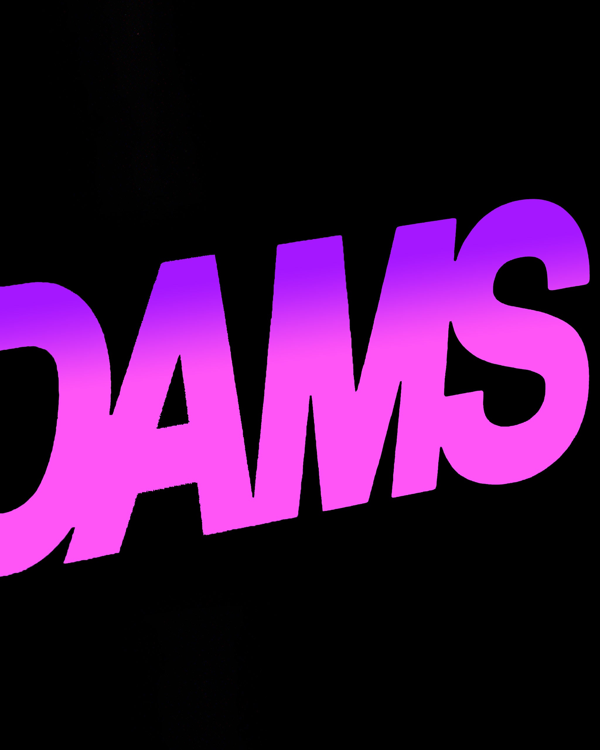 Adam's Color Shift Pink-Purple Sticker