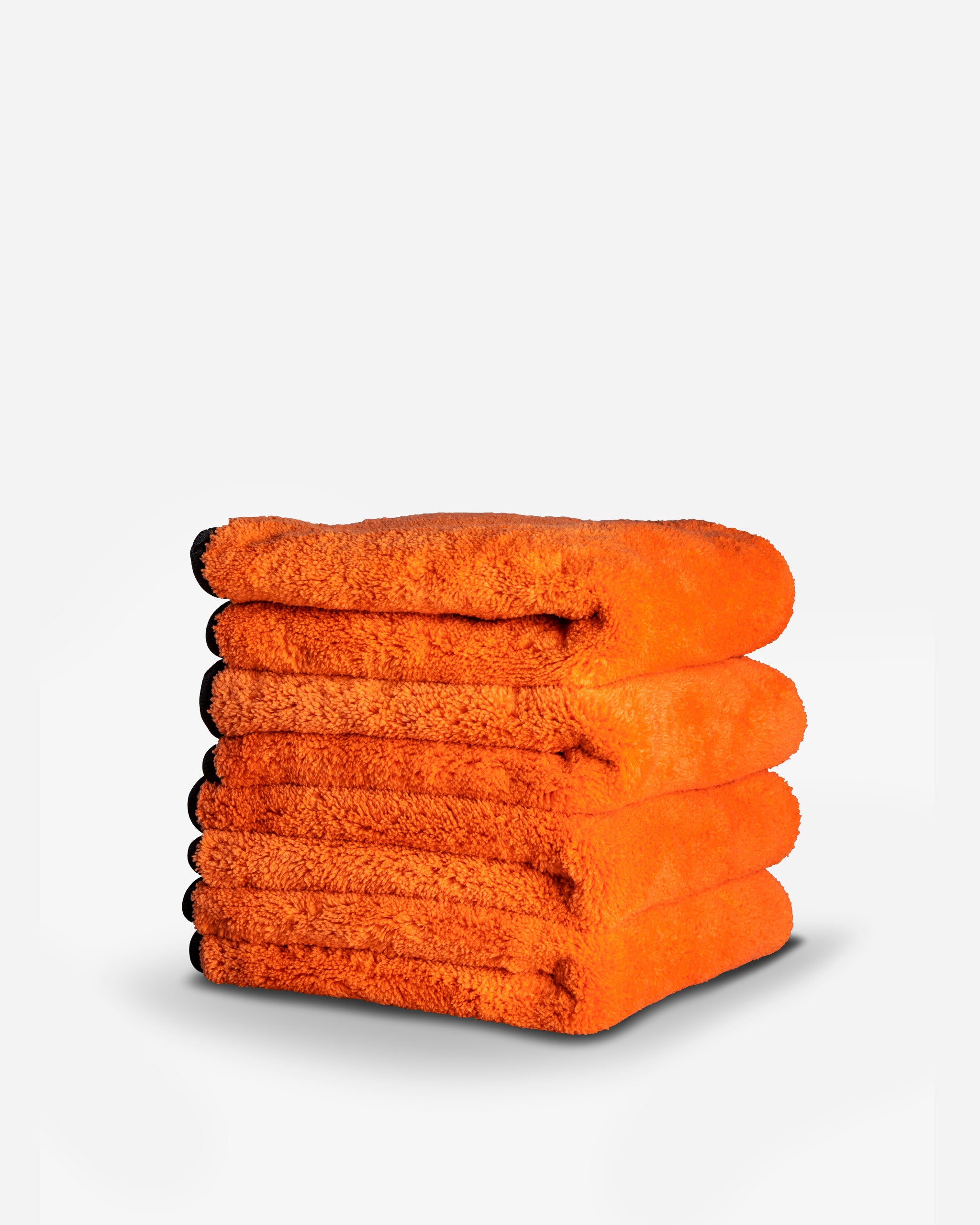 Adam's Plush Orange Microfiber Towel