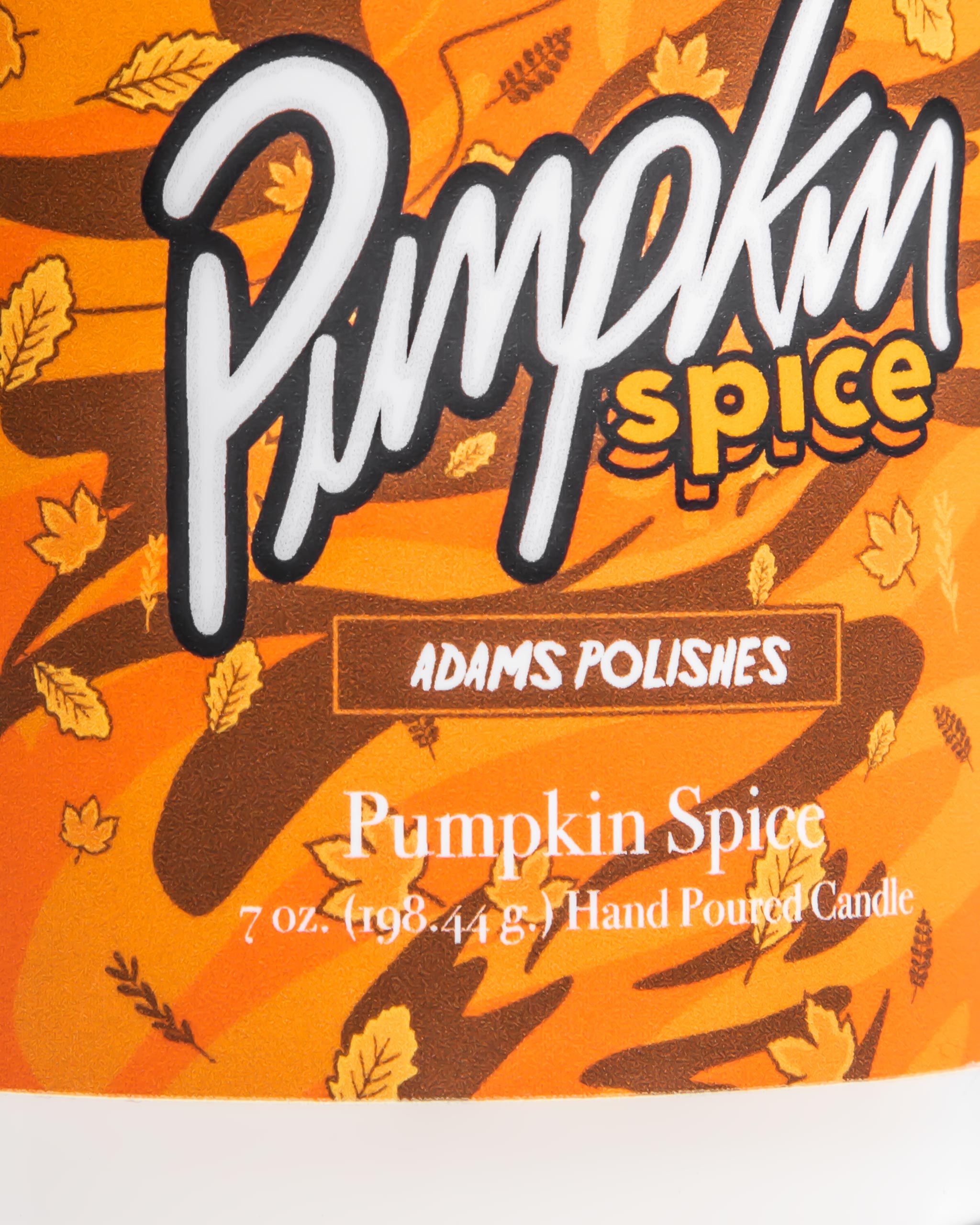 Adam's Pumpkin Spice Scented Candle (7oz)