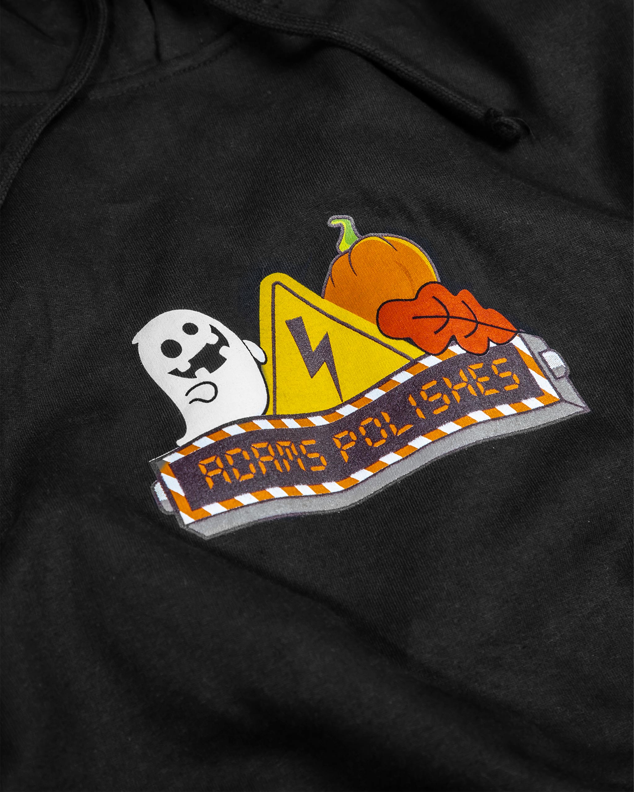 Adam's Black Pumpkin Spice Hoodie