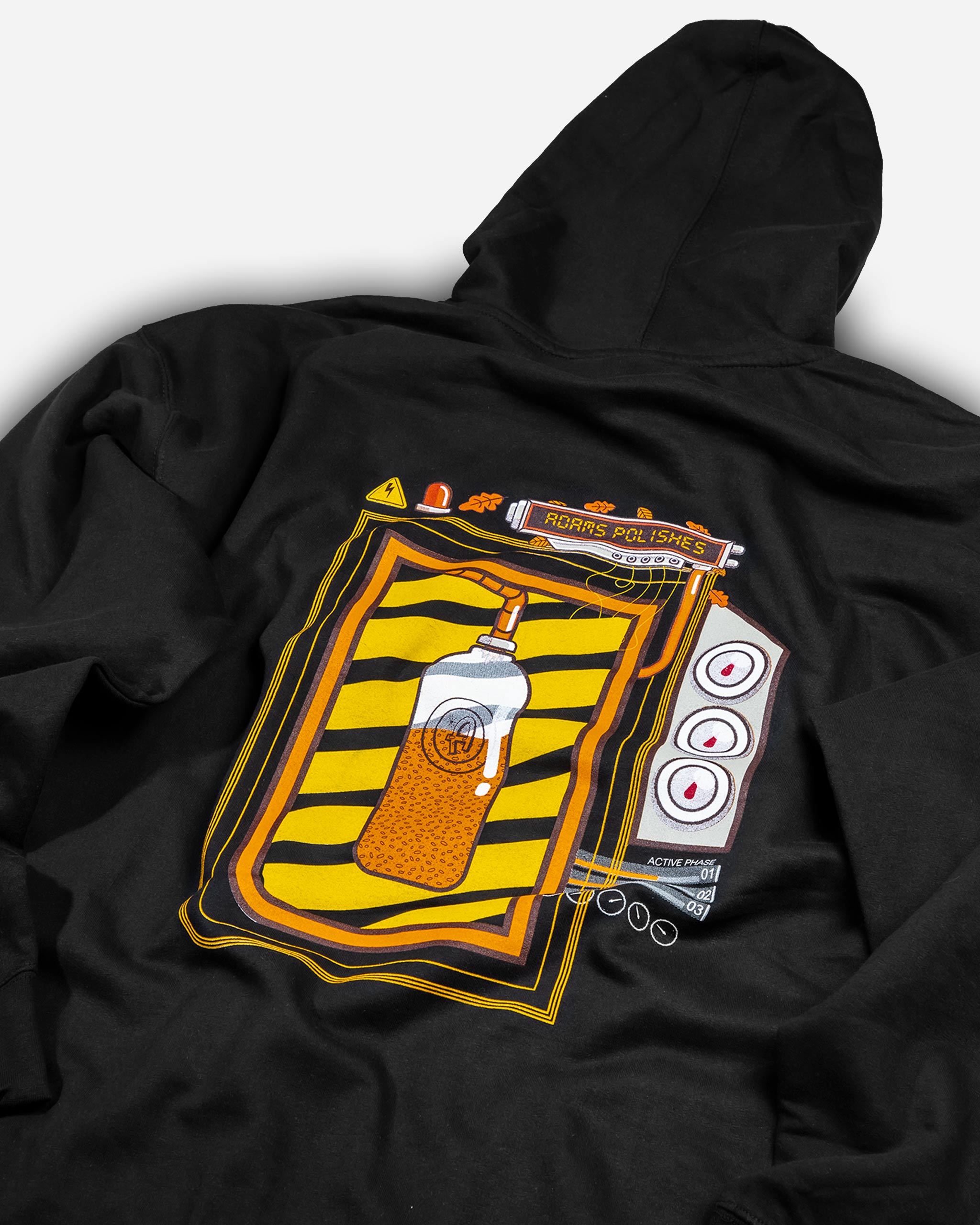 Adam's Black Pumpkin Spice Hoodie