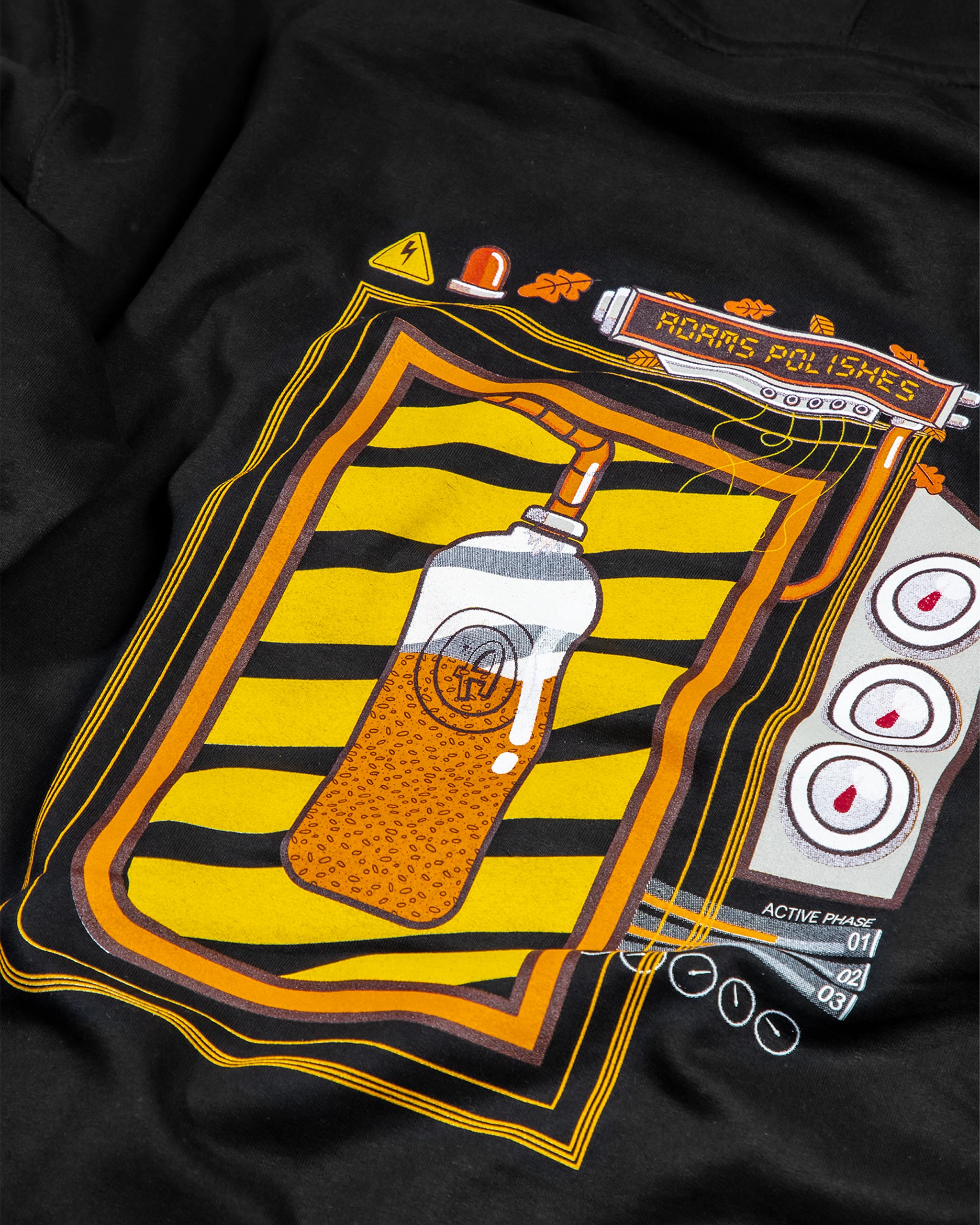 Adam's Black Pumpkin Spice Hoodie