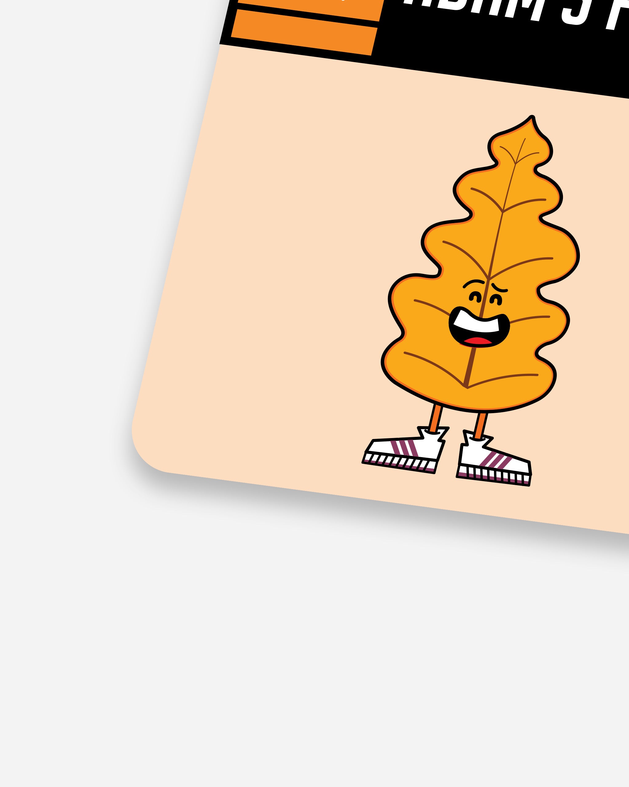 Adam's Pumpkin Spice Leaf Character Air Freshener