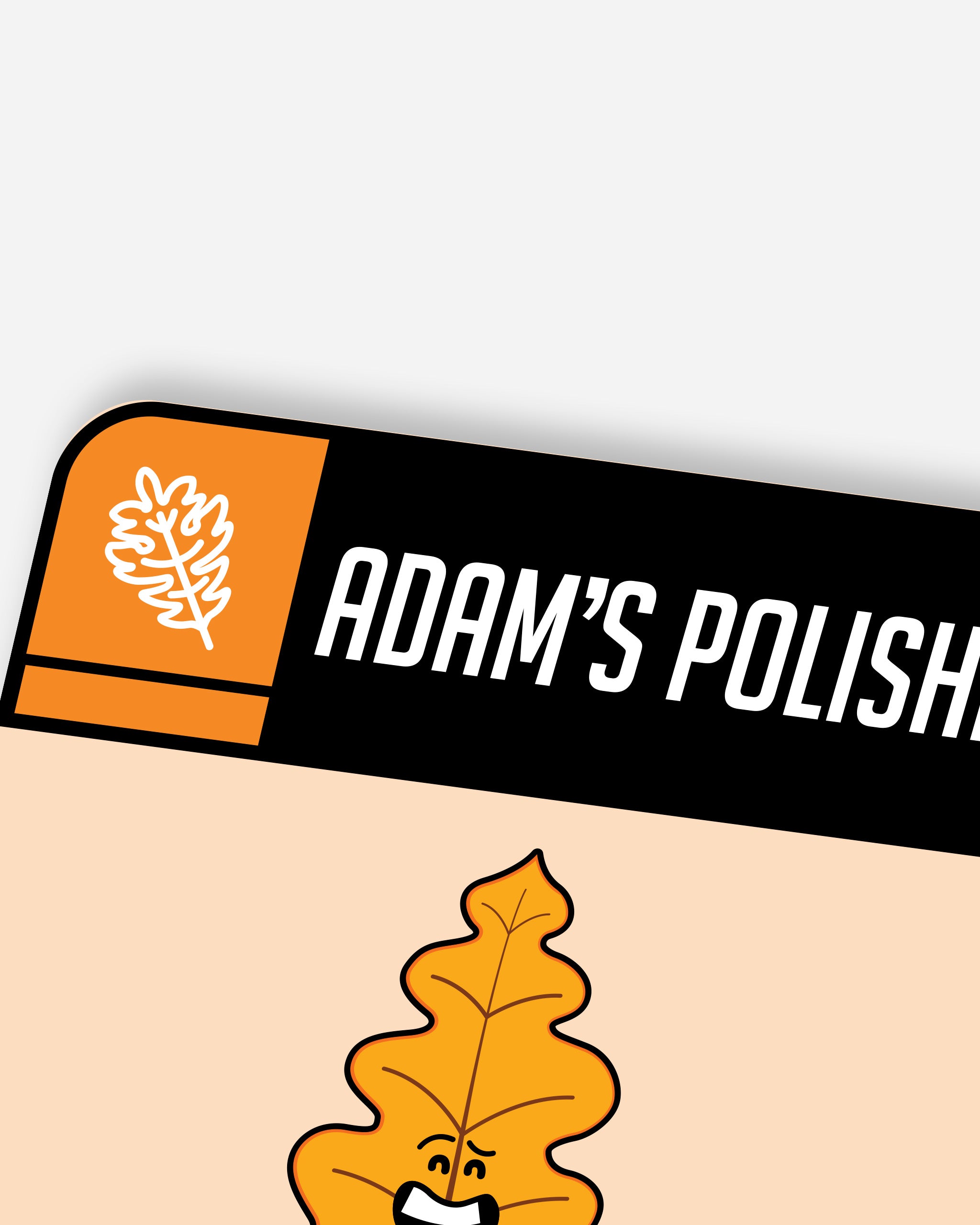 Adam's Pumpkin Spice Leaf Character Air Freshener