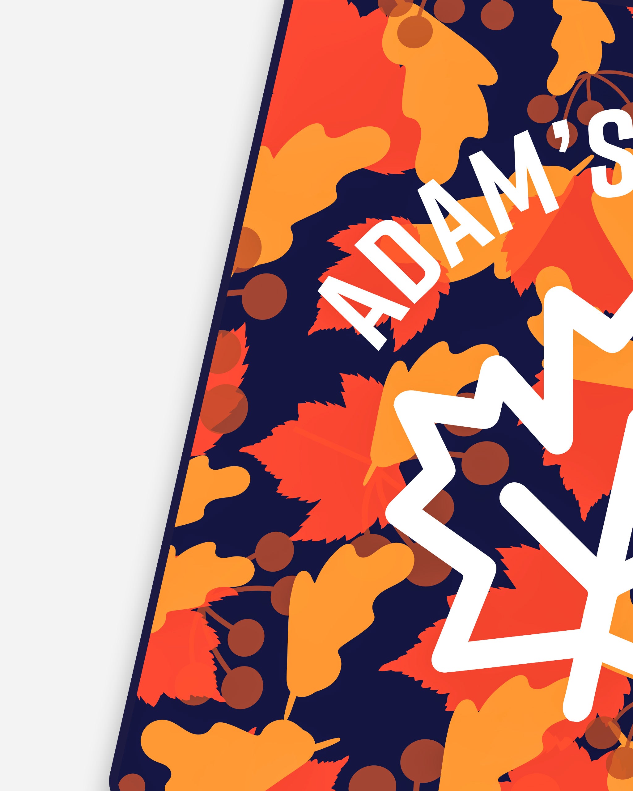 Adam's Pumpkin Spice Camo Air Freshener