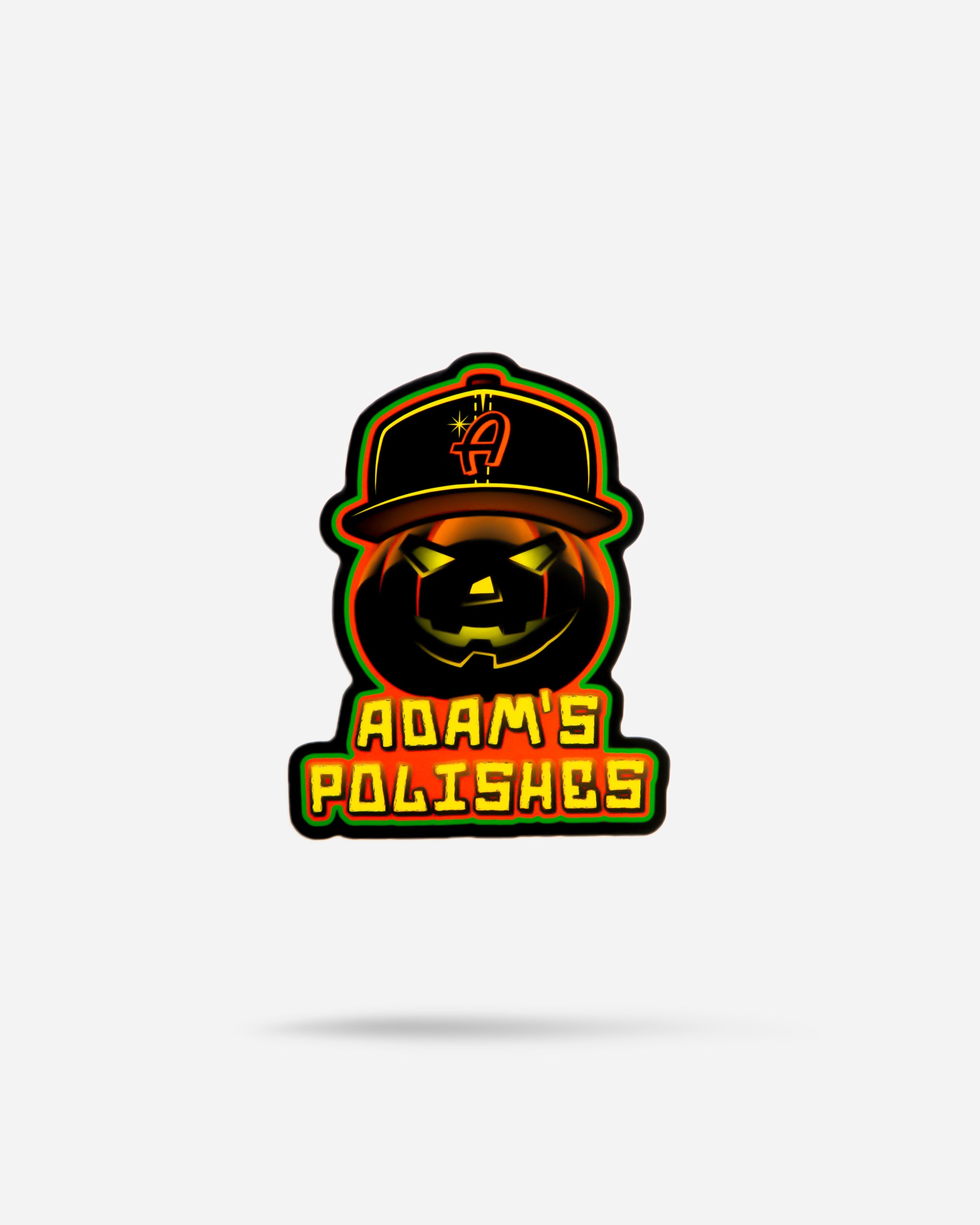 Adam's Pumpkin Head Sticker