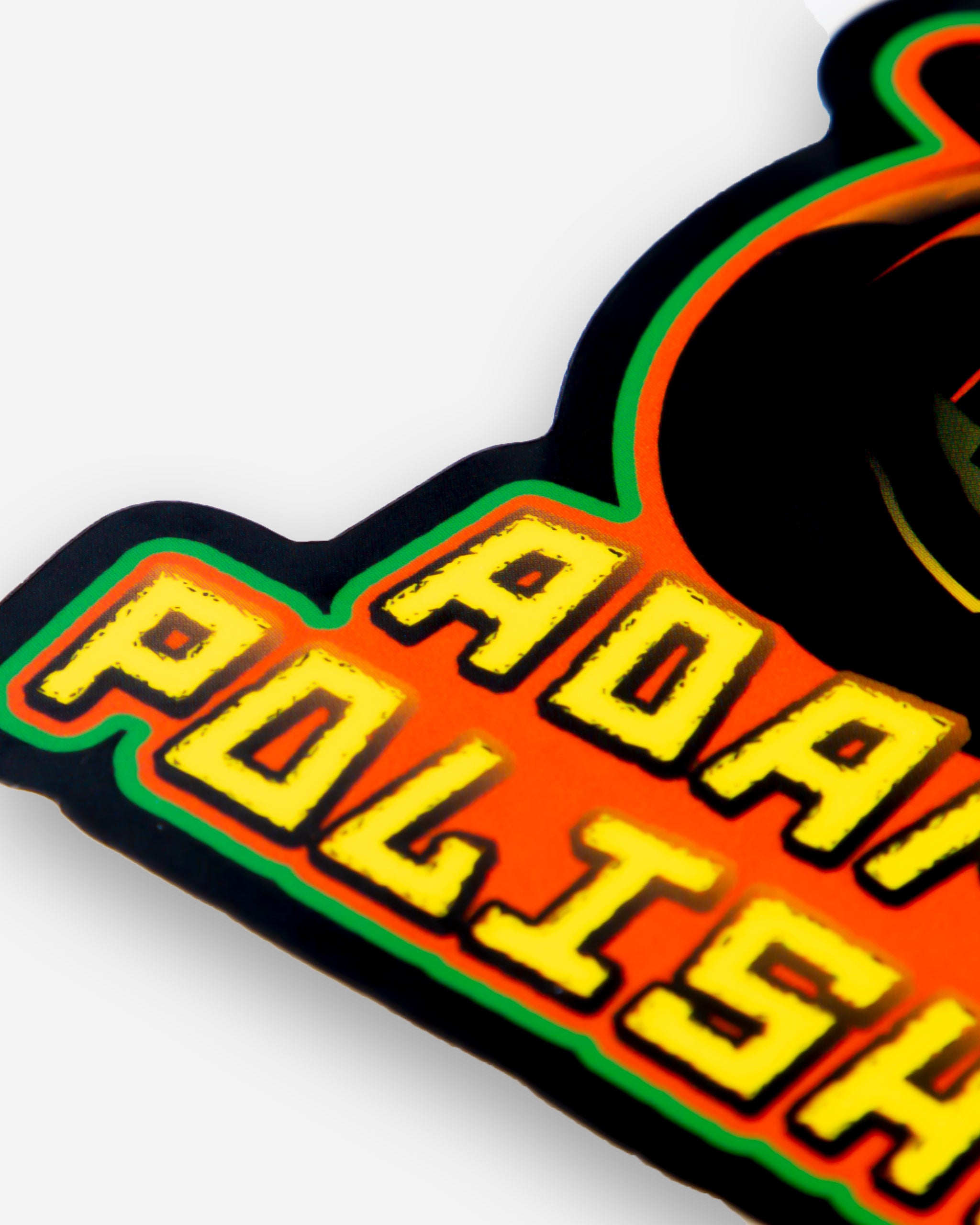 Adam's Pumpkin Head Sticker