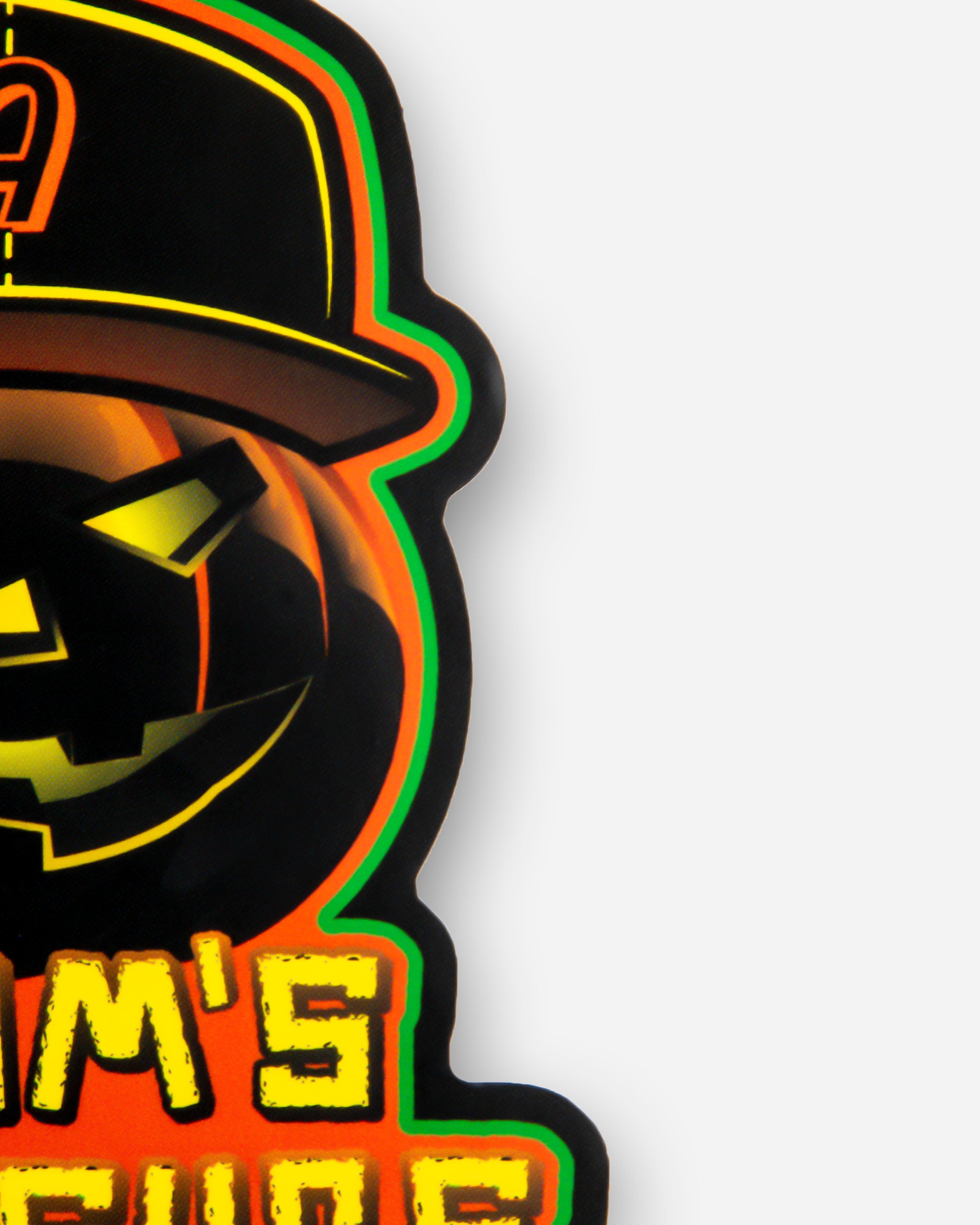 Adam's Pumpkin Head Sticker