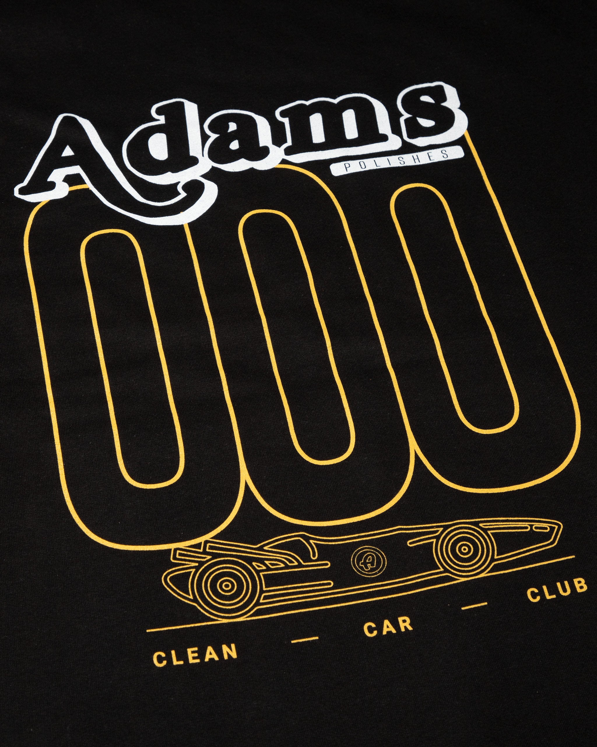 Adam's Black Racing Hoodie