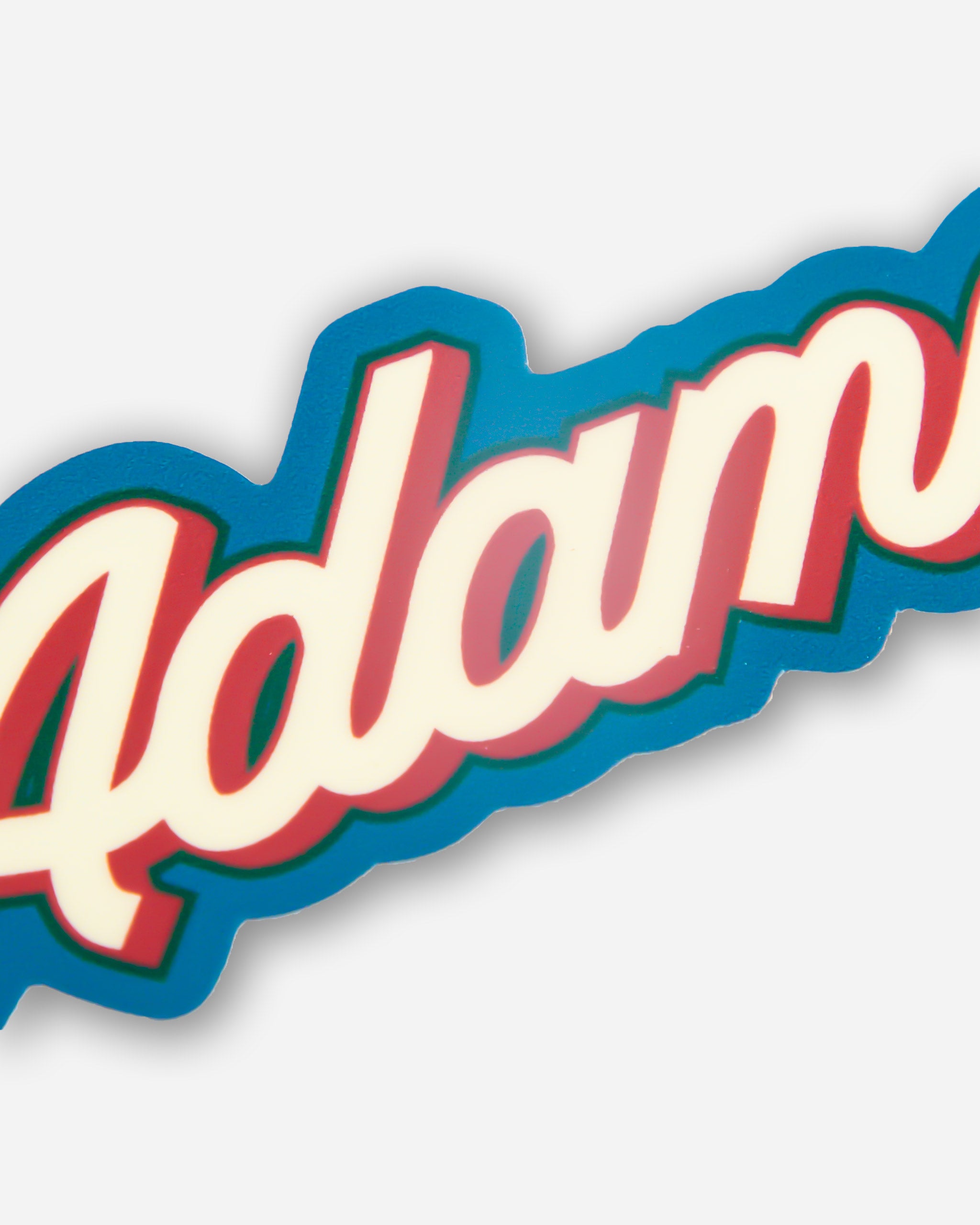 Adam's Holiday Logo Sticker