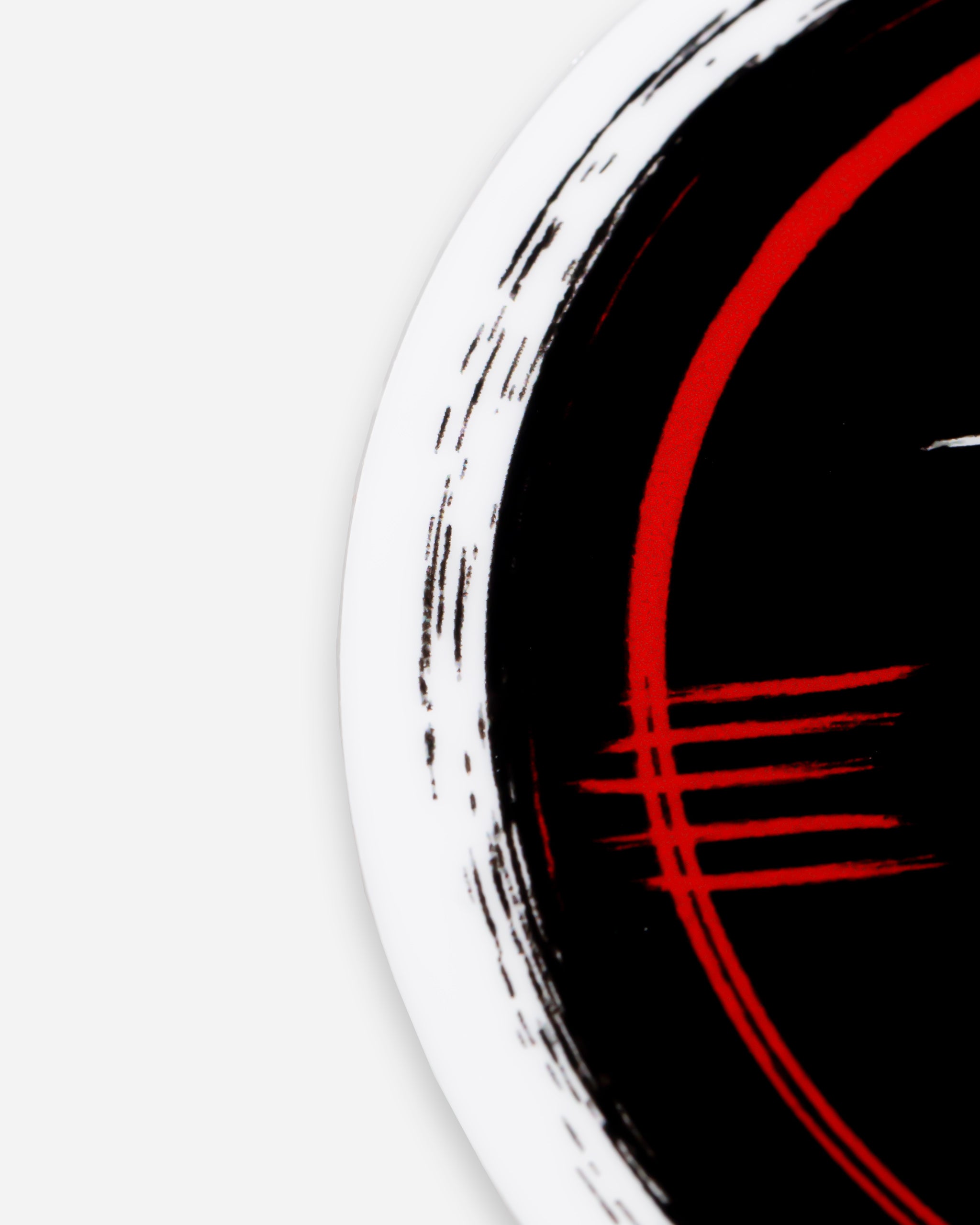 Adam's Red Brushed Logo Sticker 3"