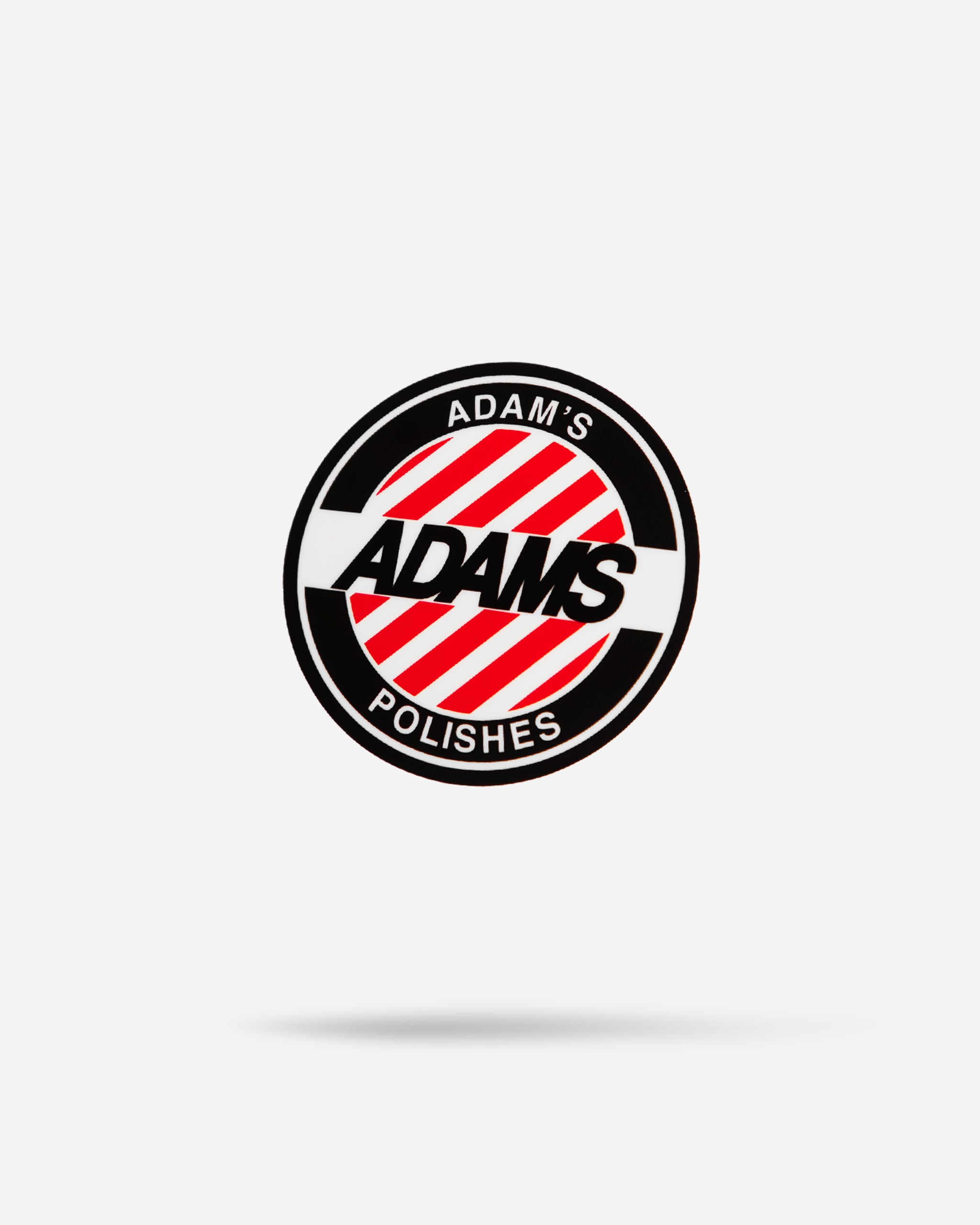 Adam's 3" Crosswalk Sticker - Red