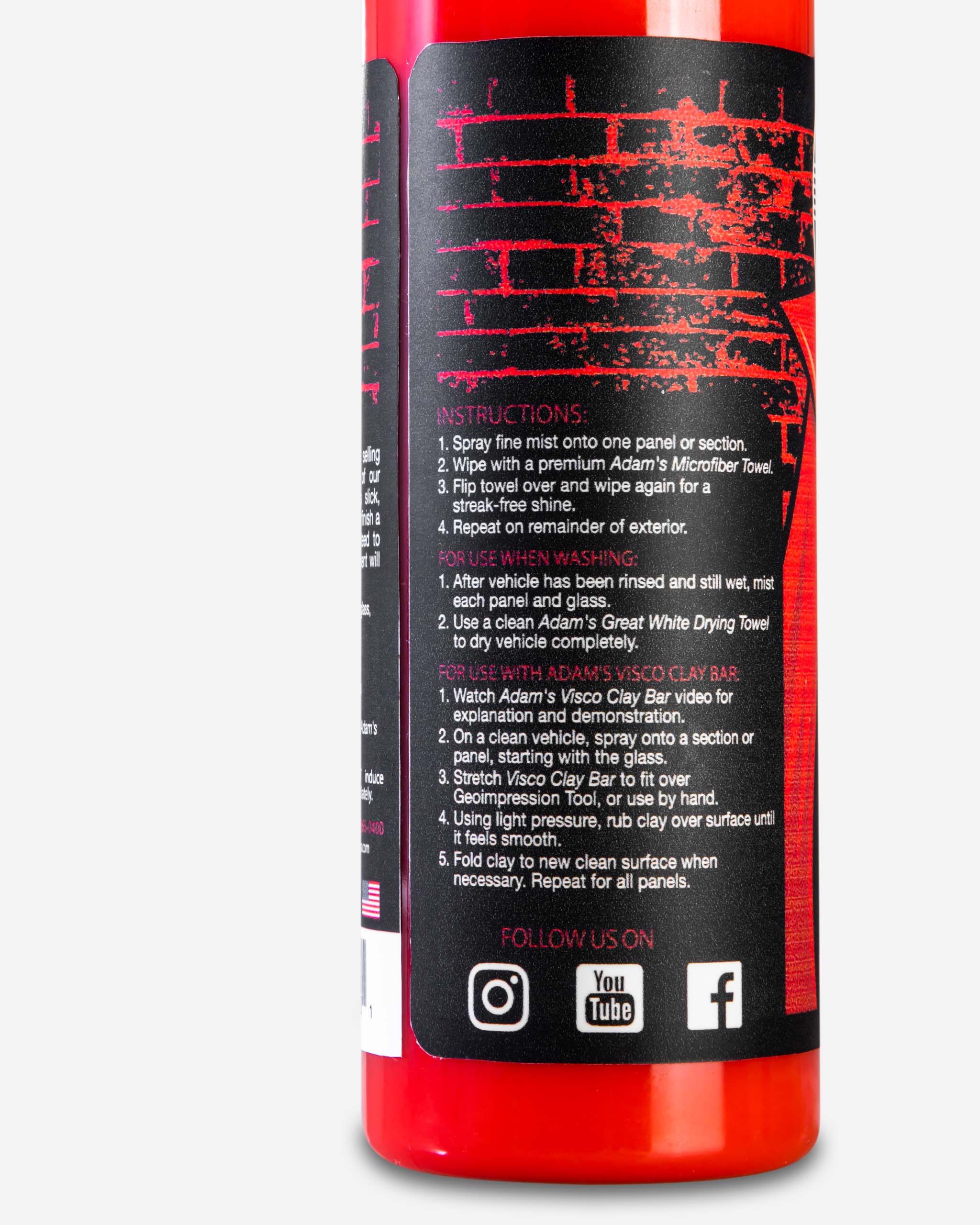 Adam's Vampire Detail Spray 16oz