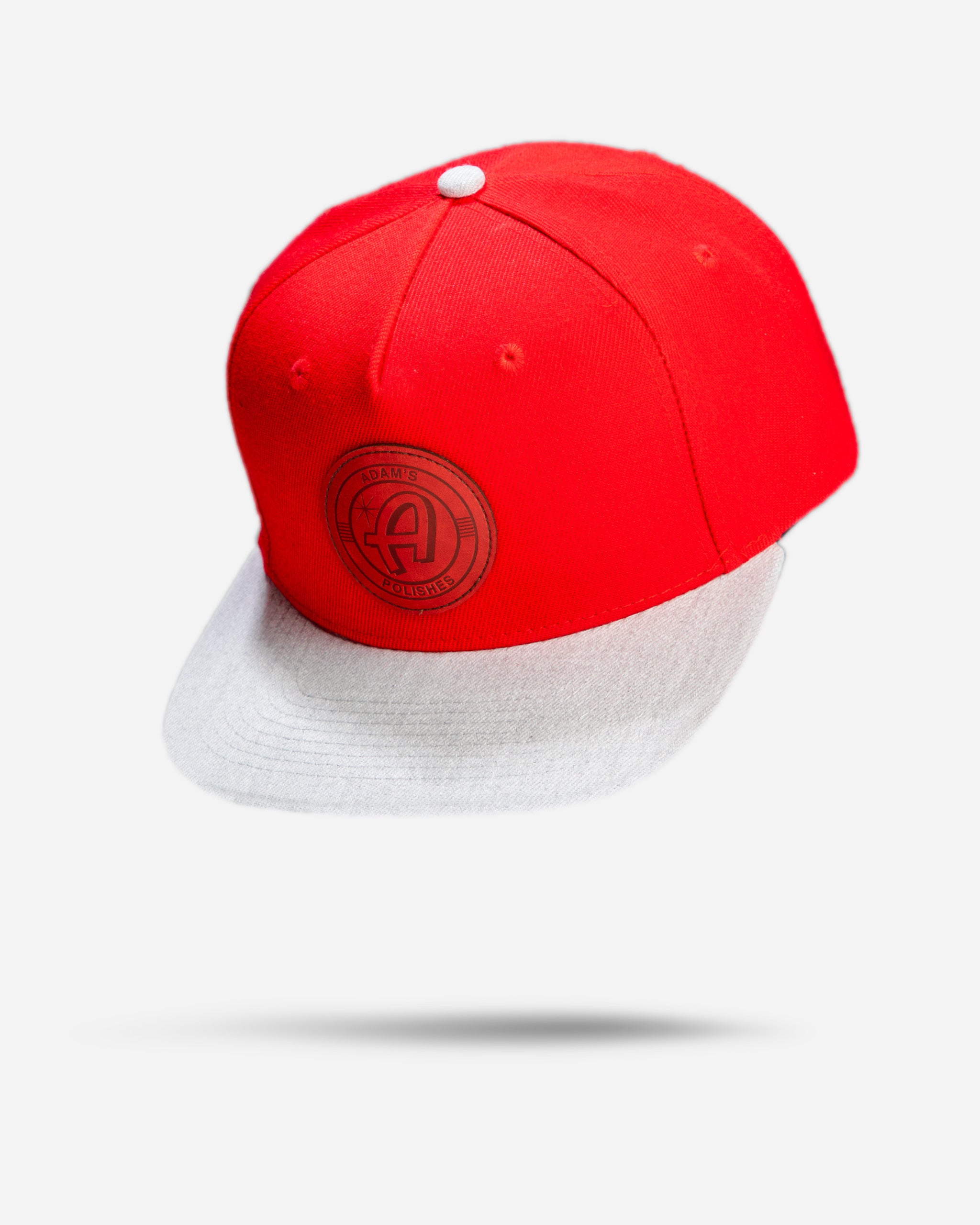 Adam's Red Snapback - Red Patch