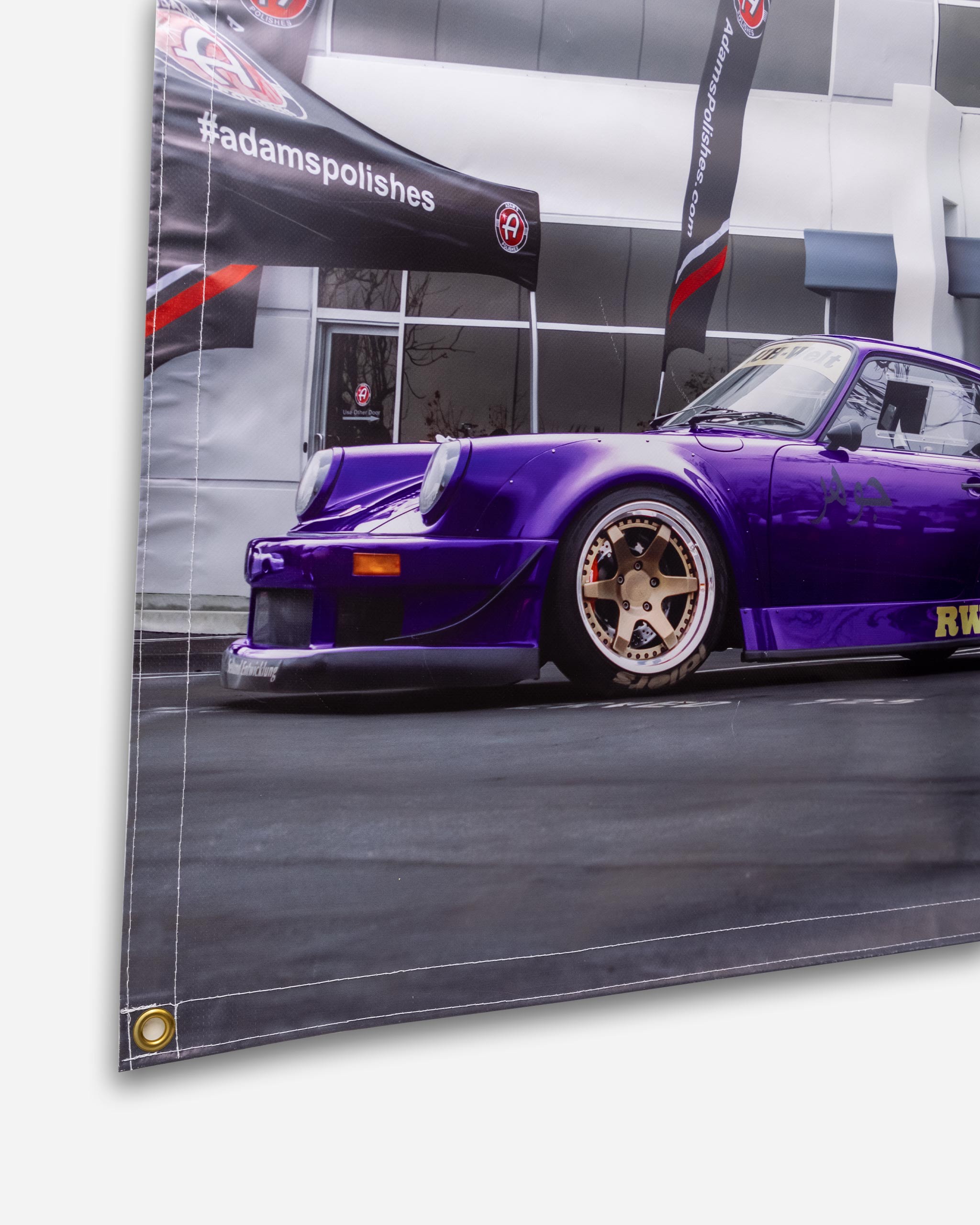 Adam's RWB Garage Banner