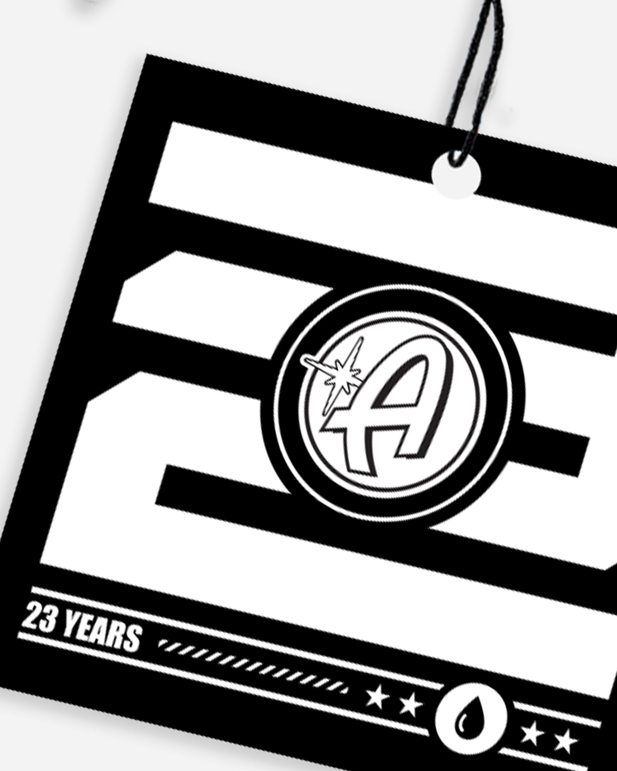 Adam's 23rd Anniversary Black Square Air Freshener