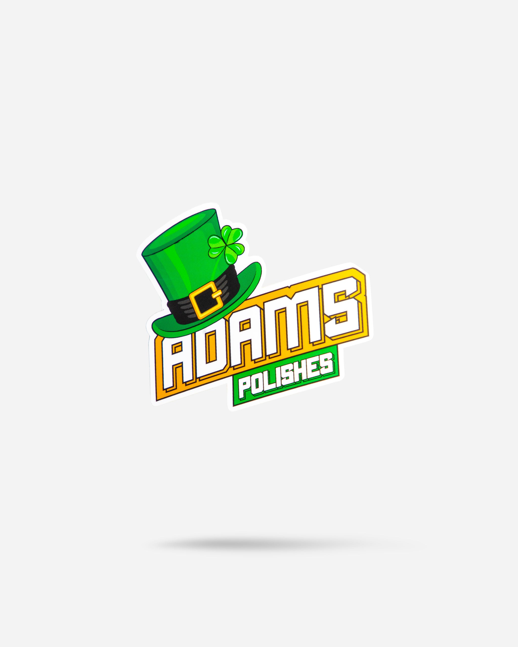 Adam's 2023 St. Patrick's Day Hat Sticker