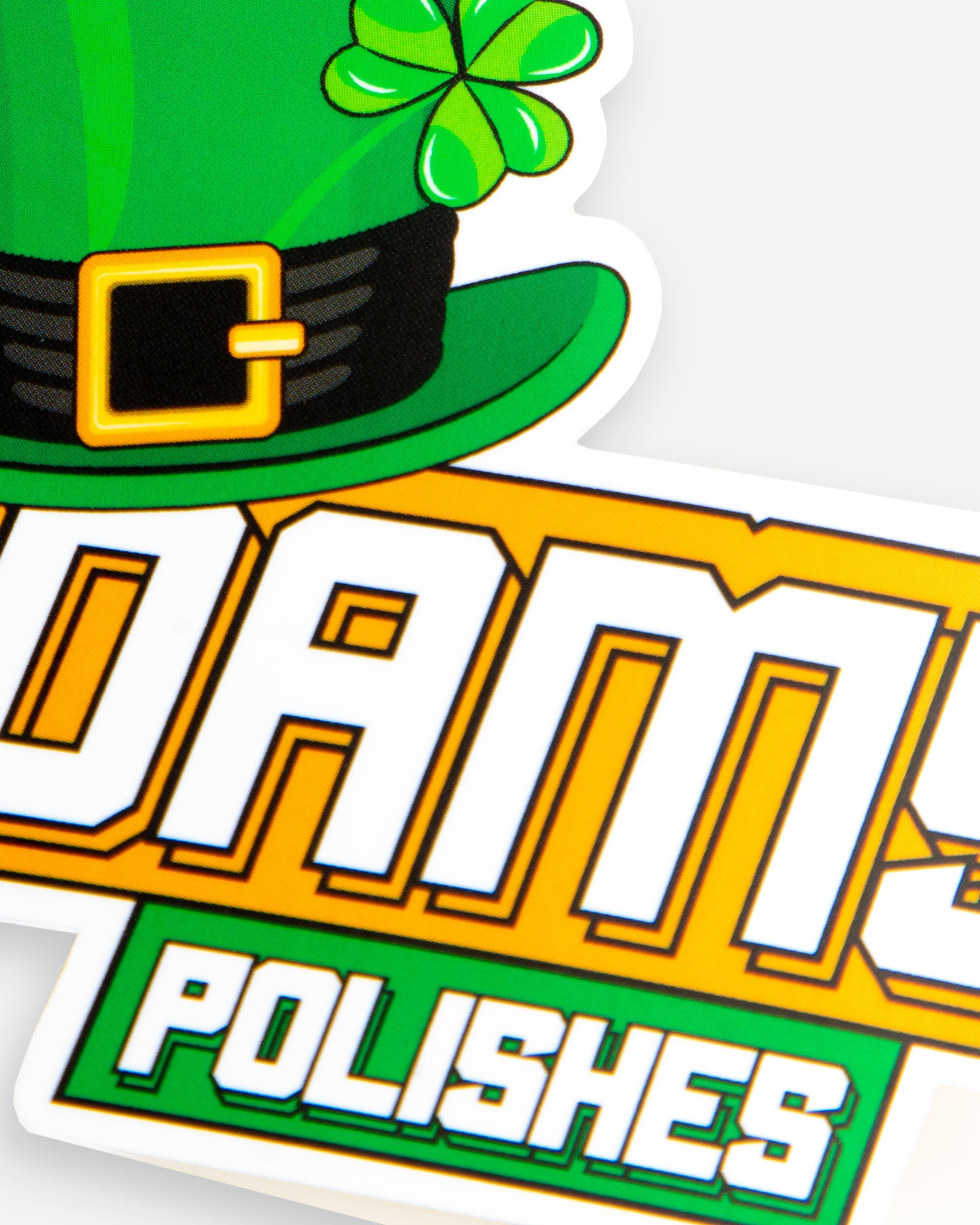 Adam's 2023 St. Patrick's Day Hat Sticker