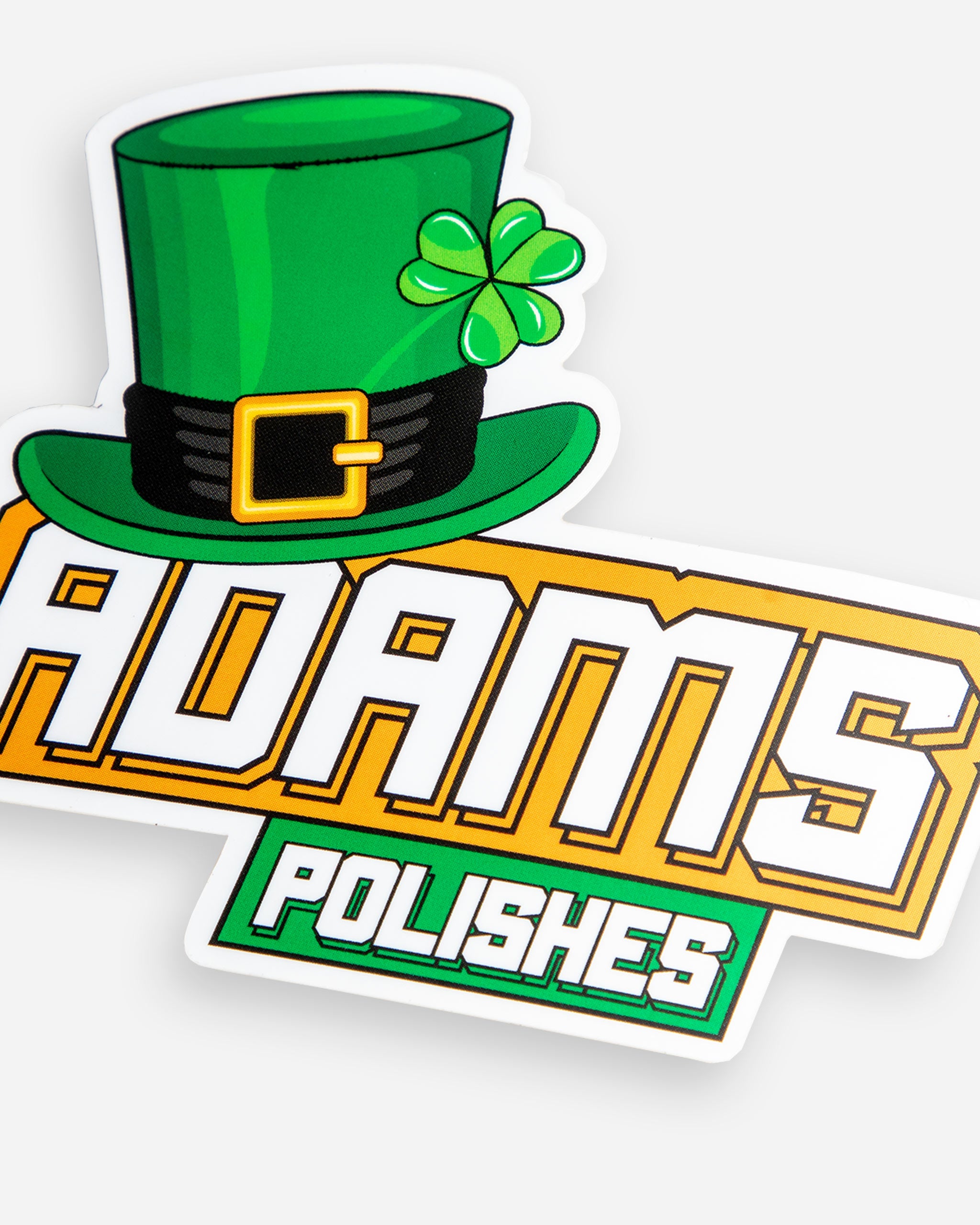 Adam's 2023 St. Patrick's Day Hat Sticker