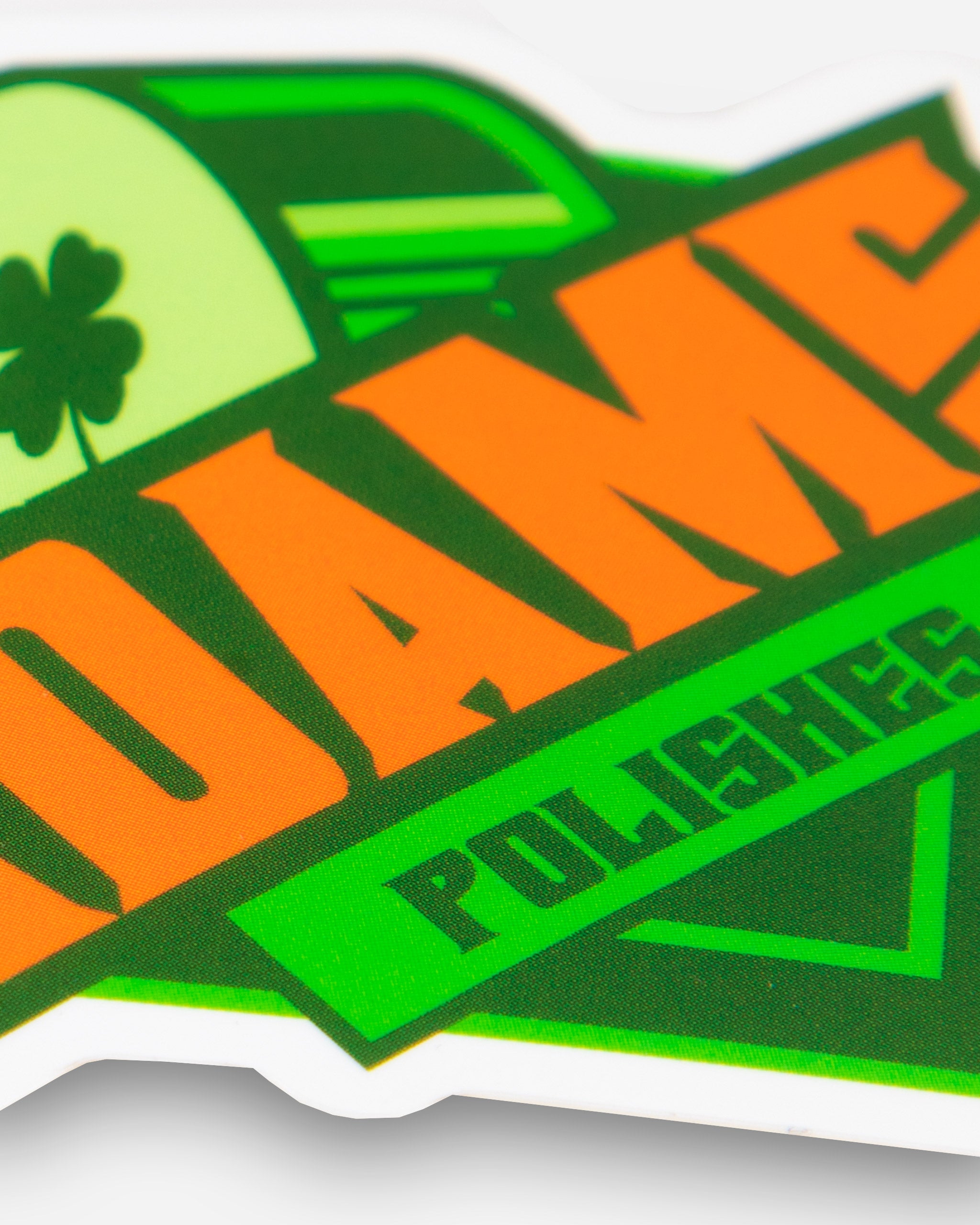 Adam's St. Patrick's Day Coin Sticker