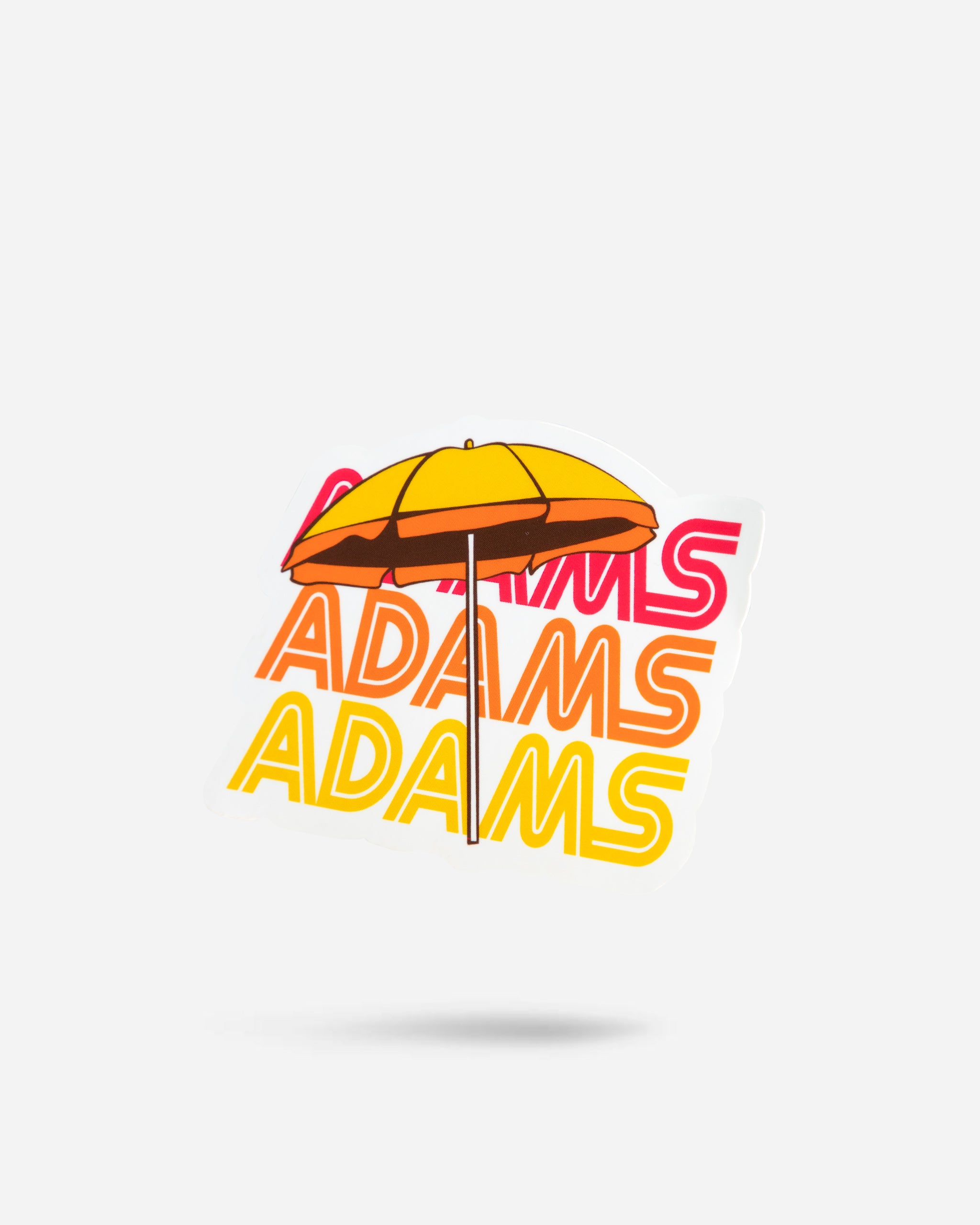 Adam's Summer Umbrella Sticker