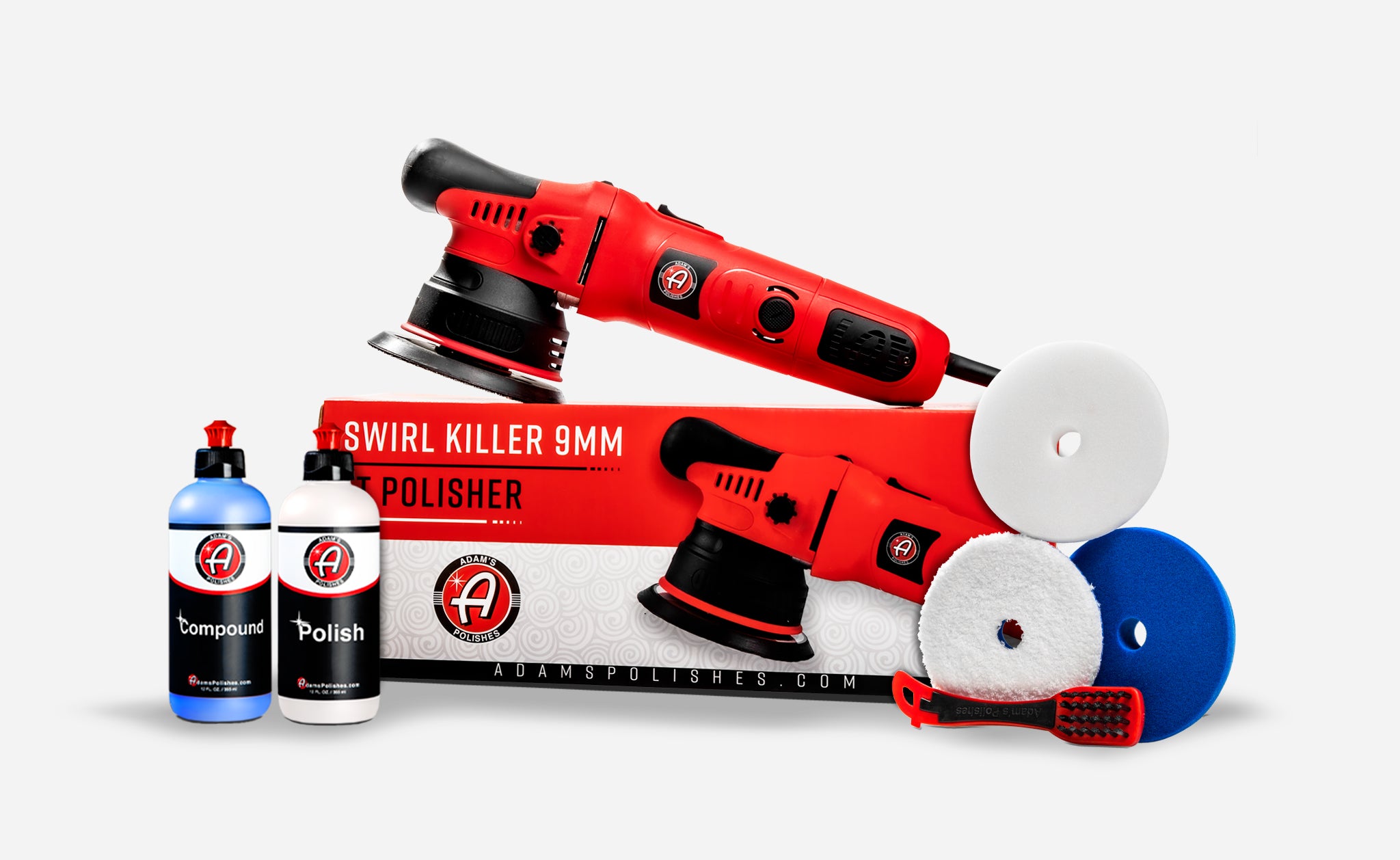 Adam's Swirl Killer 9mm LT Polisher Basic Kit