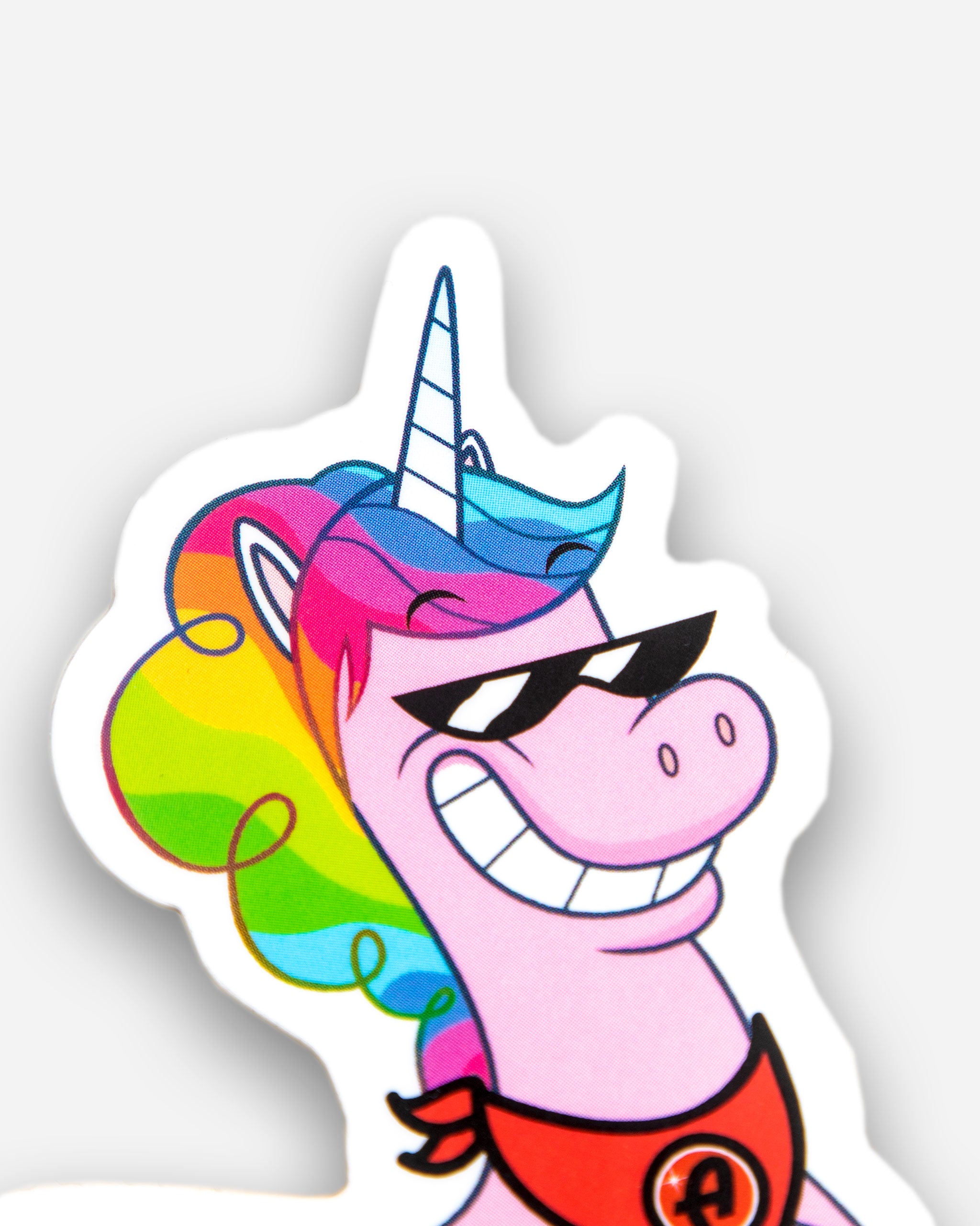 Adam's Unicorn Die Cut Sticker
