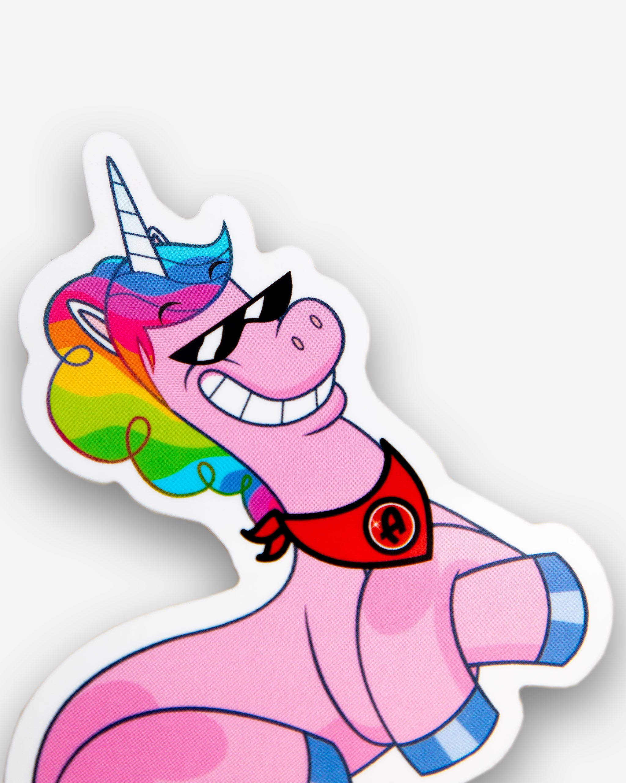 Adam's Unicorn Die Cut Sticker