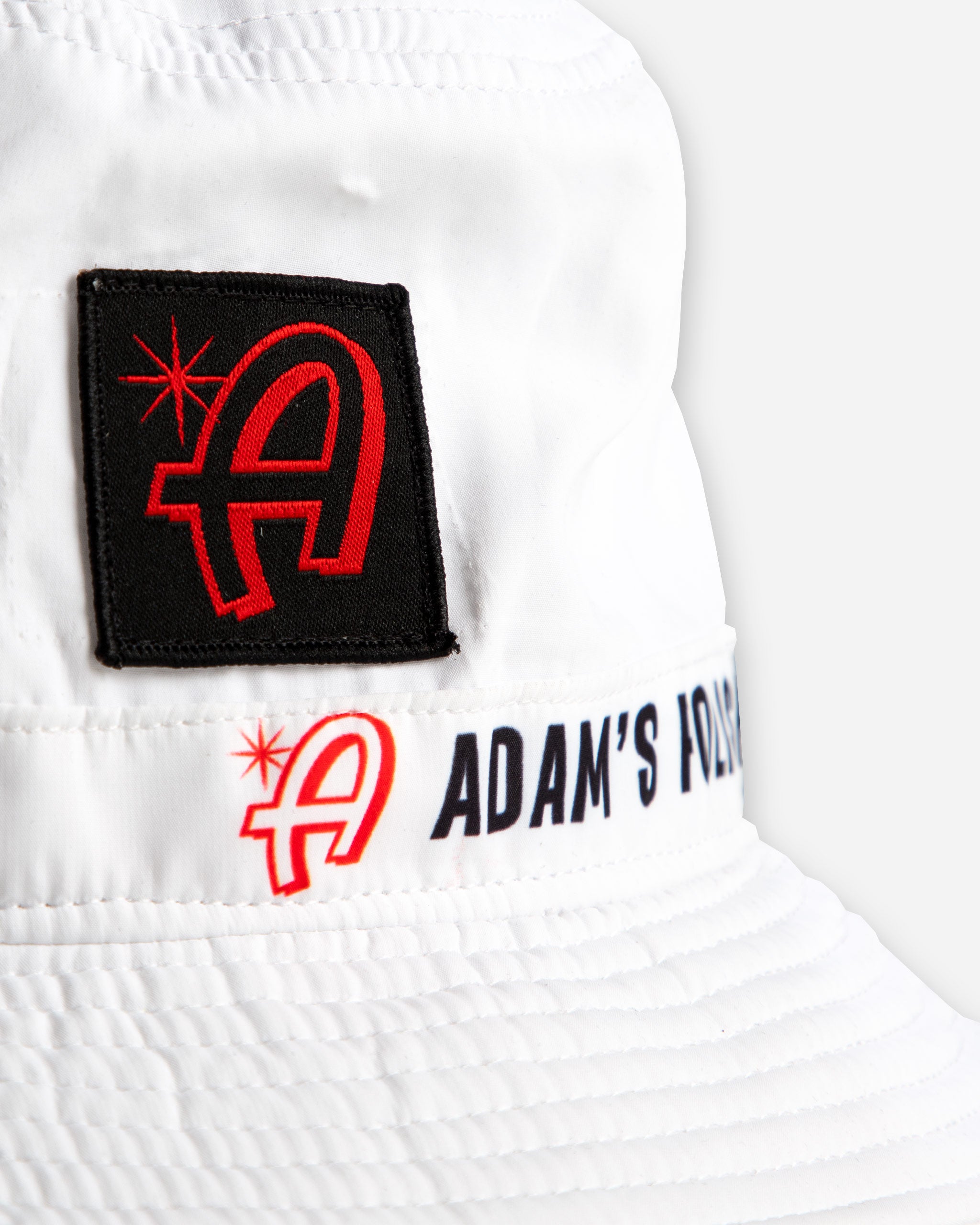 Adam's White Bucket Hat