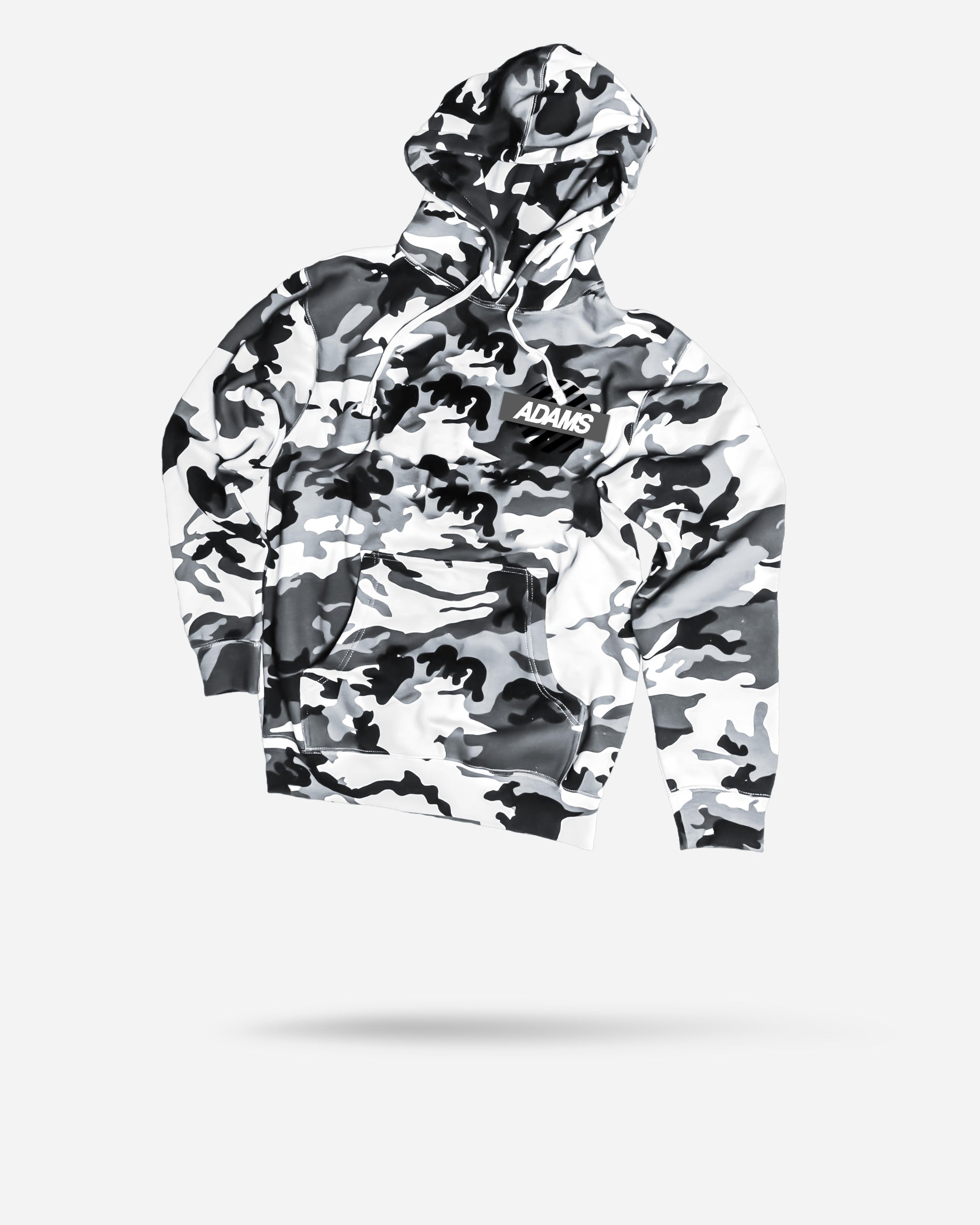 Adam's Snow Camo Crosswalk Hoodie - Main Image