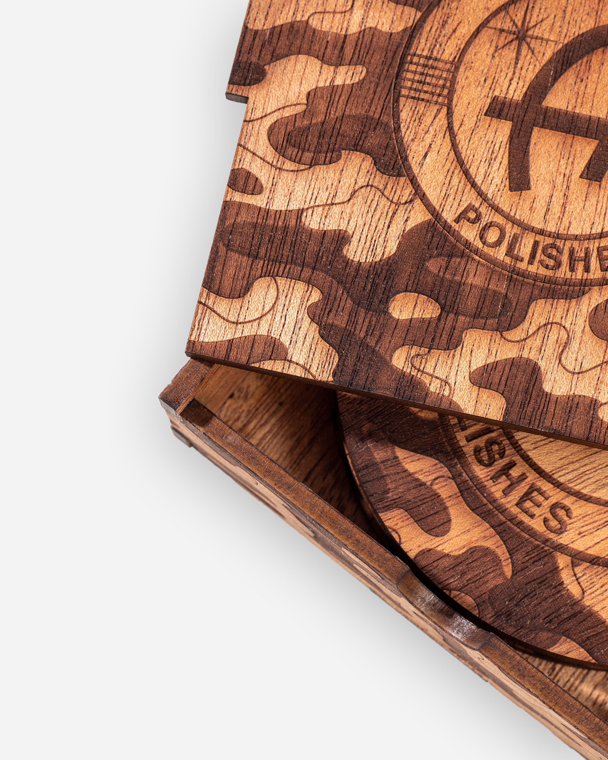 Adam's X Woodchuck Camo Coasters