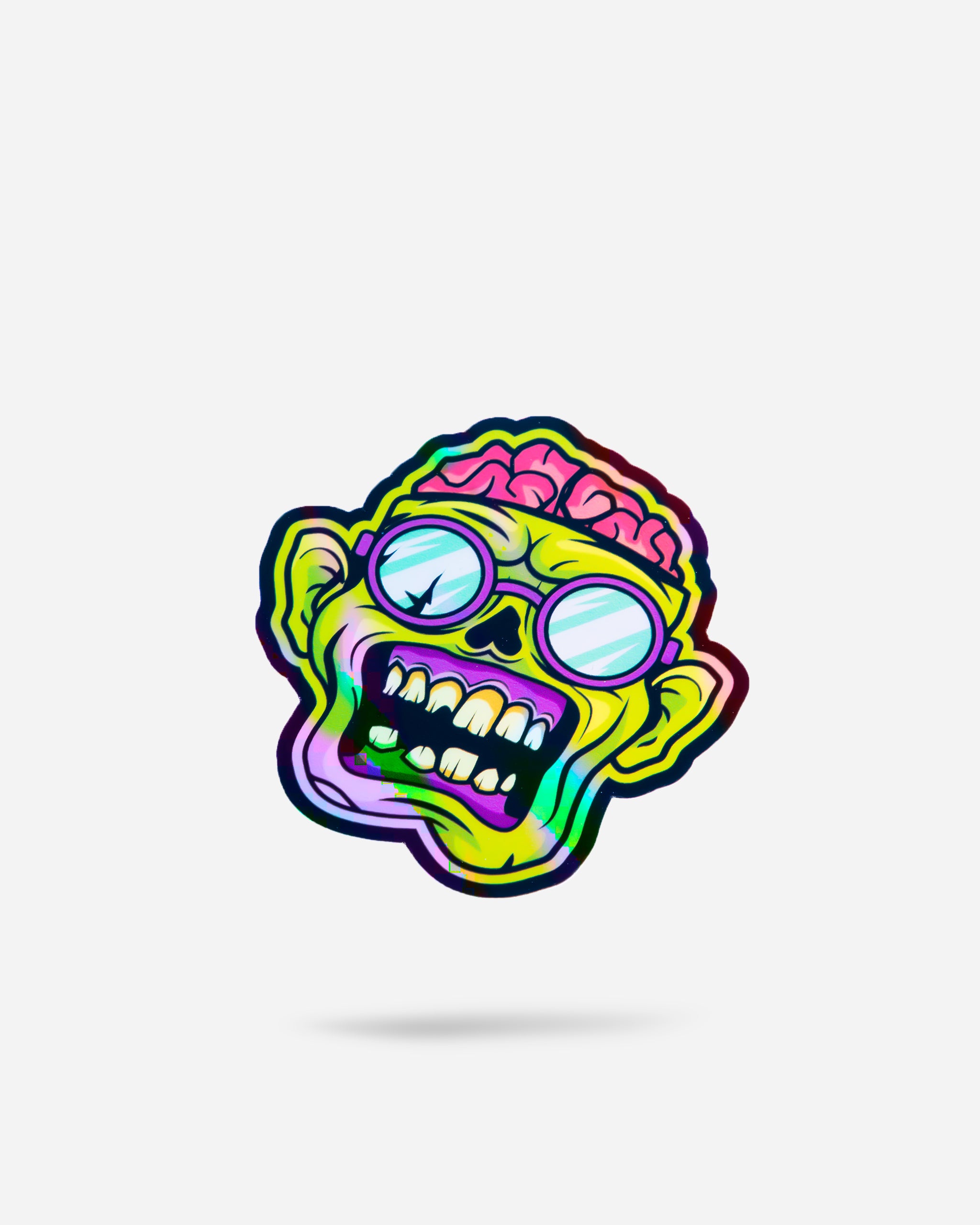 Adam's Zombie Holographic Sticker