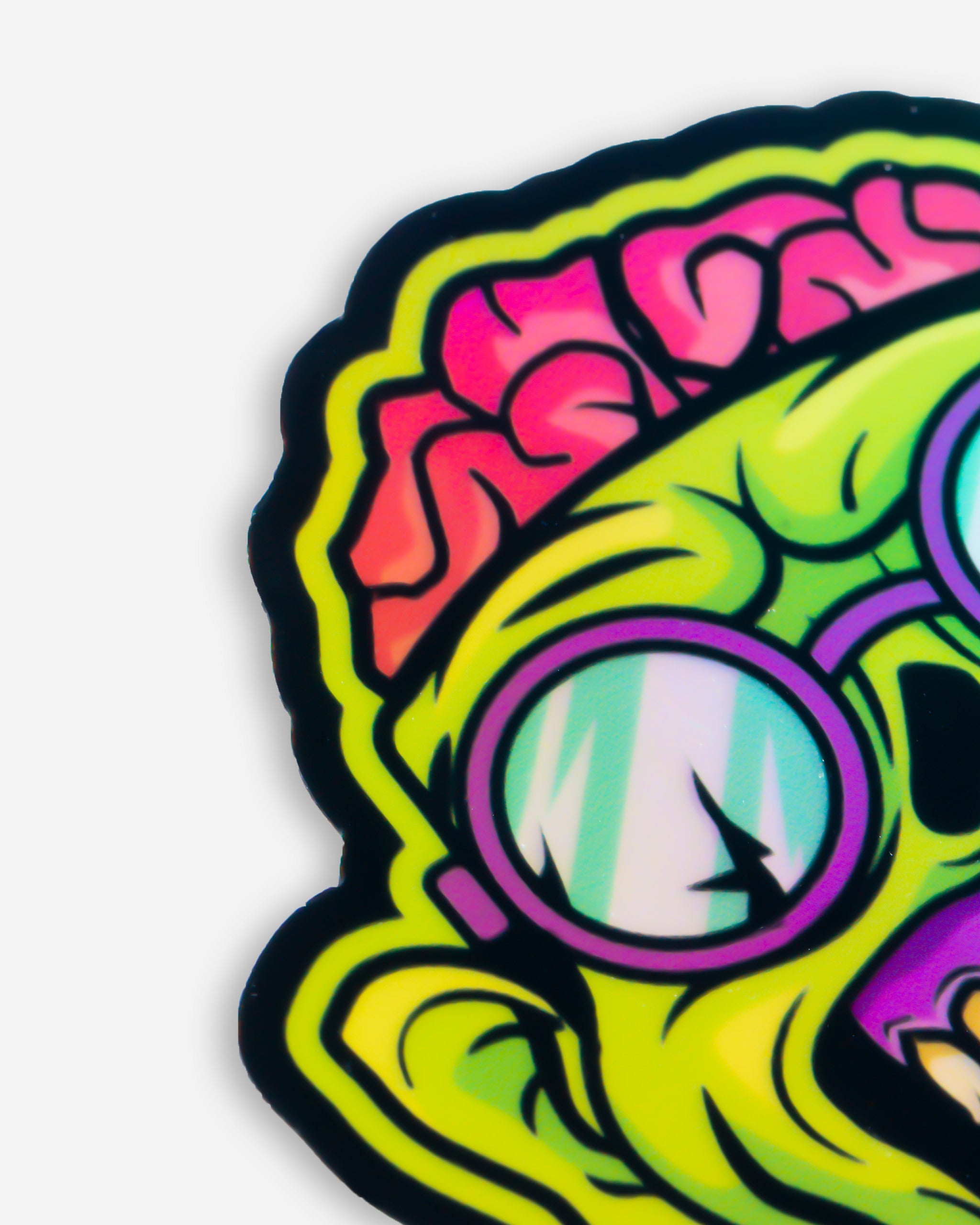 Adam's Zombie Holographic Sticker