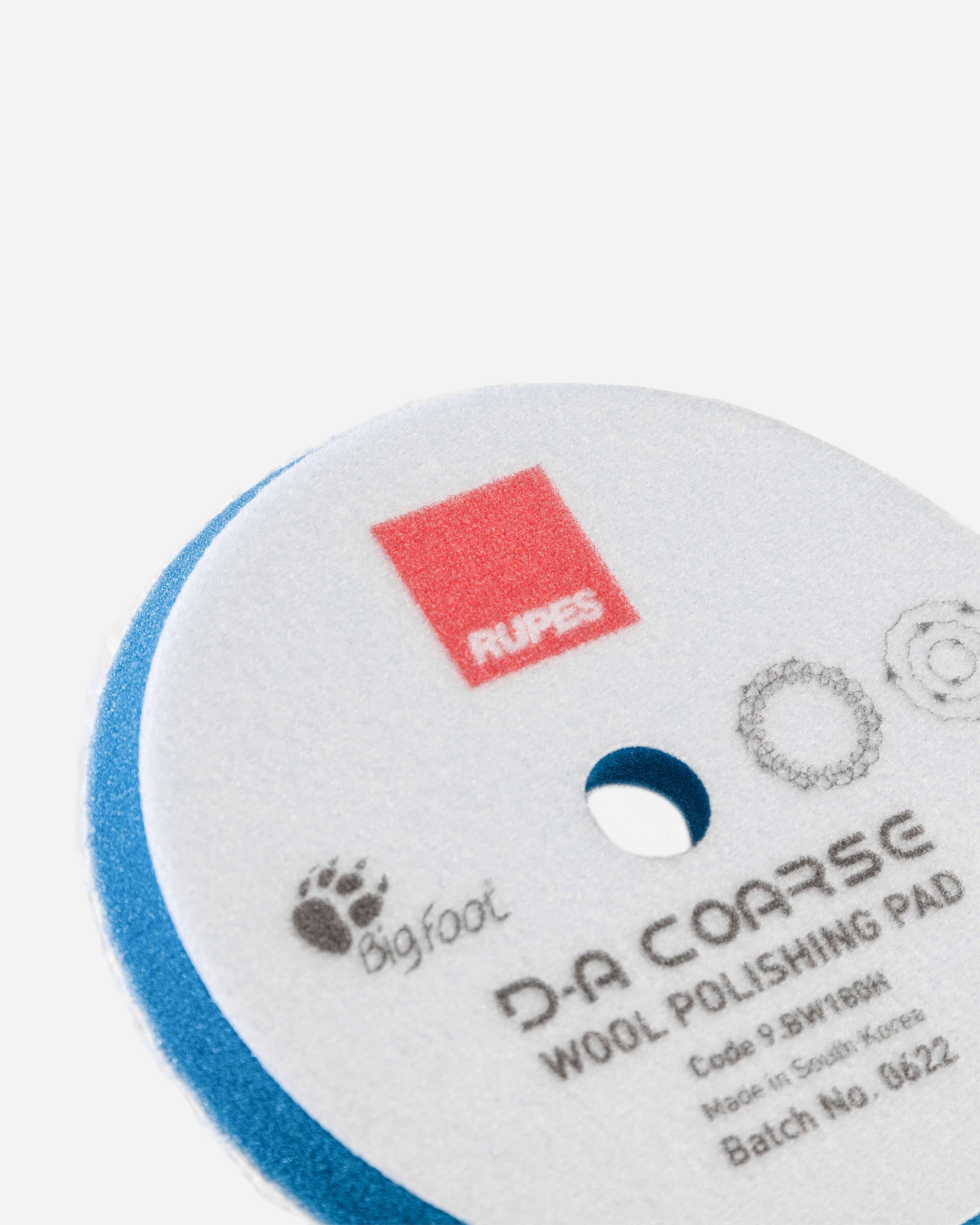 RUPES D-A Coarse Blue Wool Pad