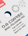 RUPES D-A Coarse Blue Wool Pad