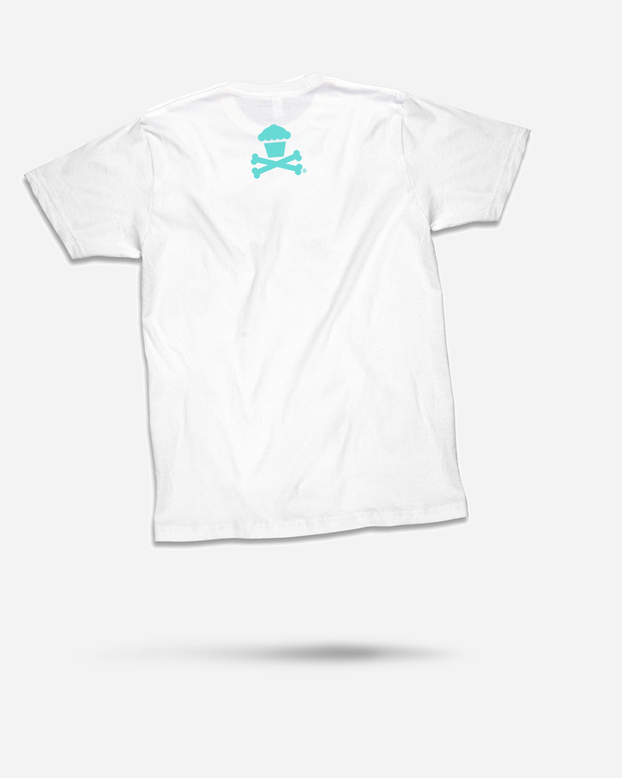 Adam's Polishes x Johnny Cupcakes White Cupcake T-Shirt