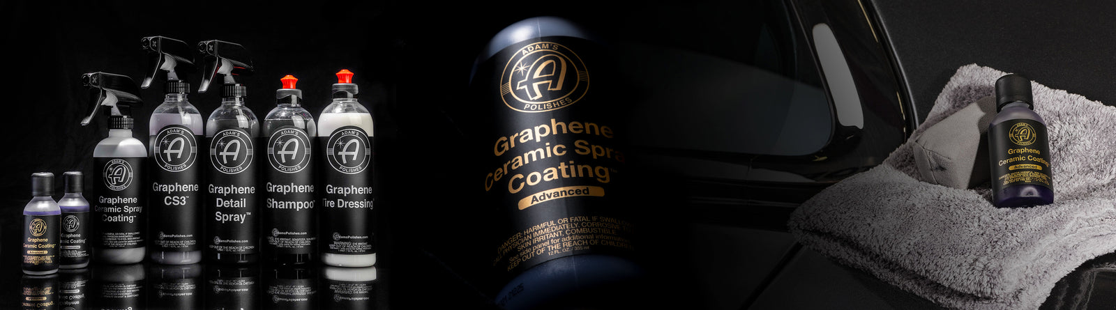 Graphene Ceramic Spray Coating™ Basic Kit - Adam's Polishes