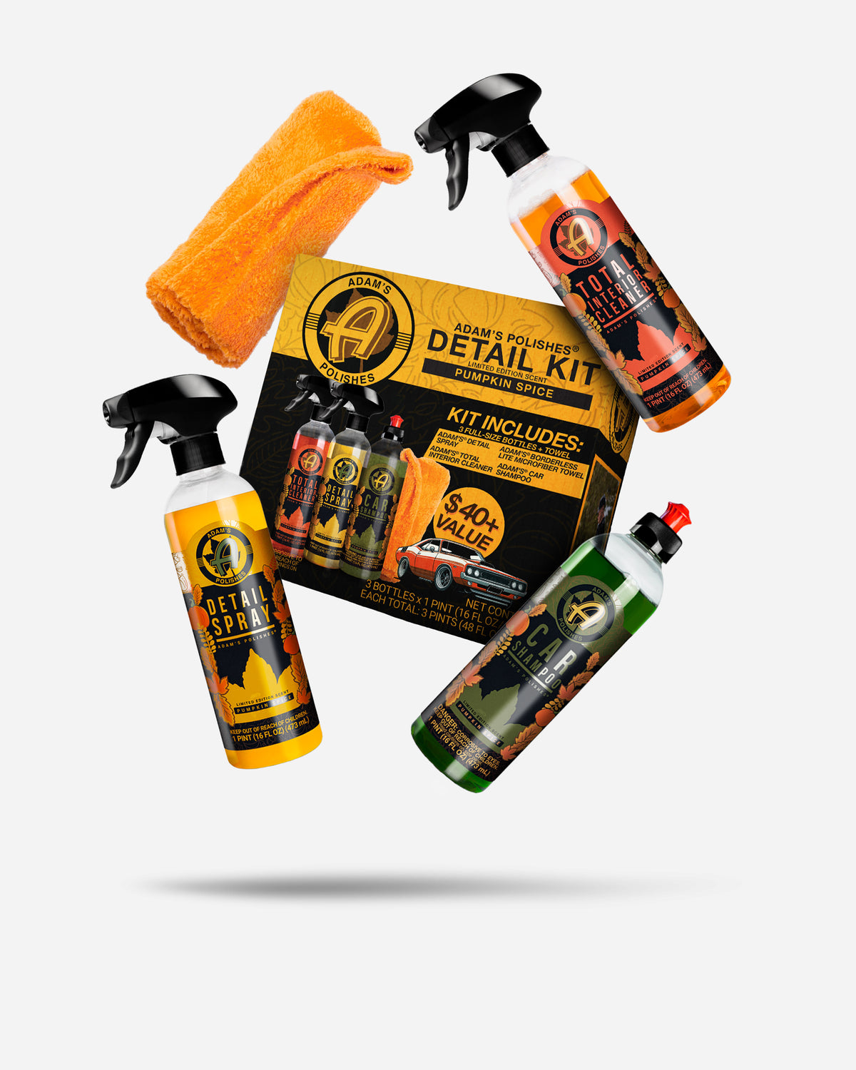 Adam's Pumpkin Spice Car Care Box Kit 2026
