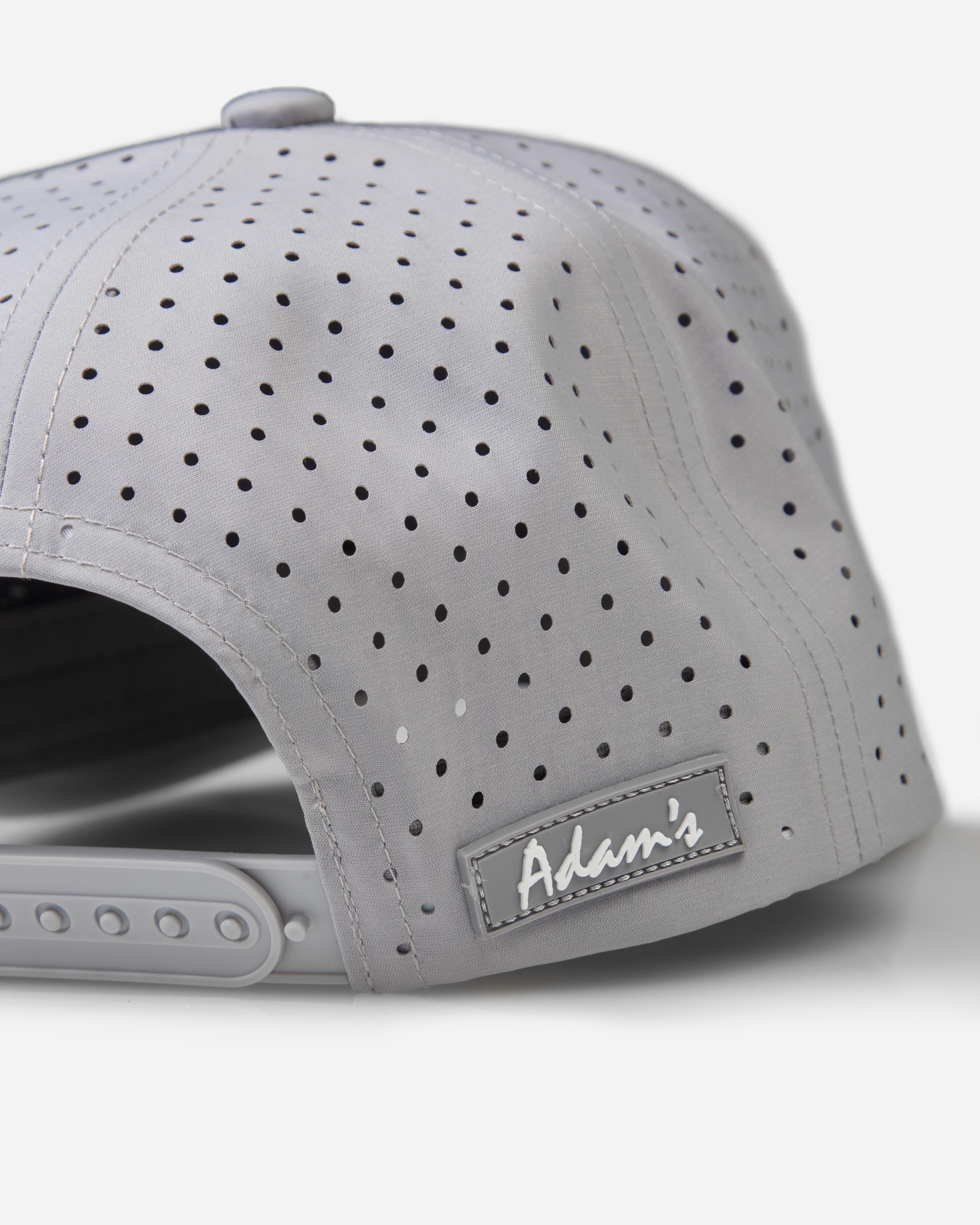 Adam's Performance Snapback Hat - Grey