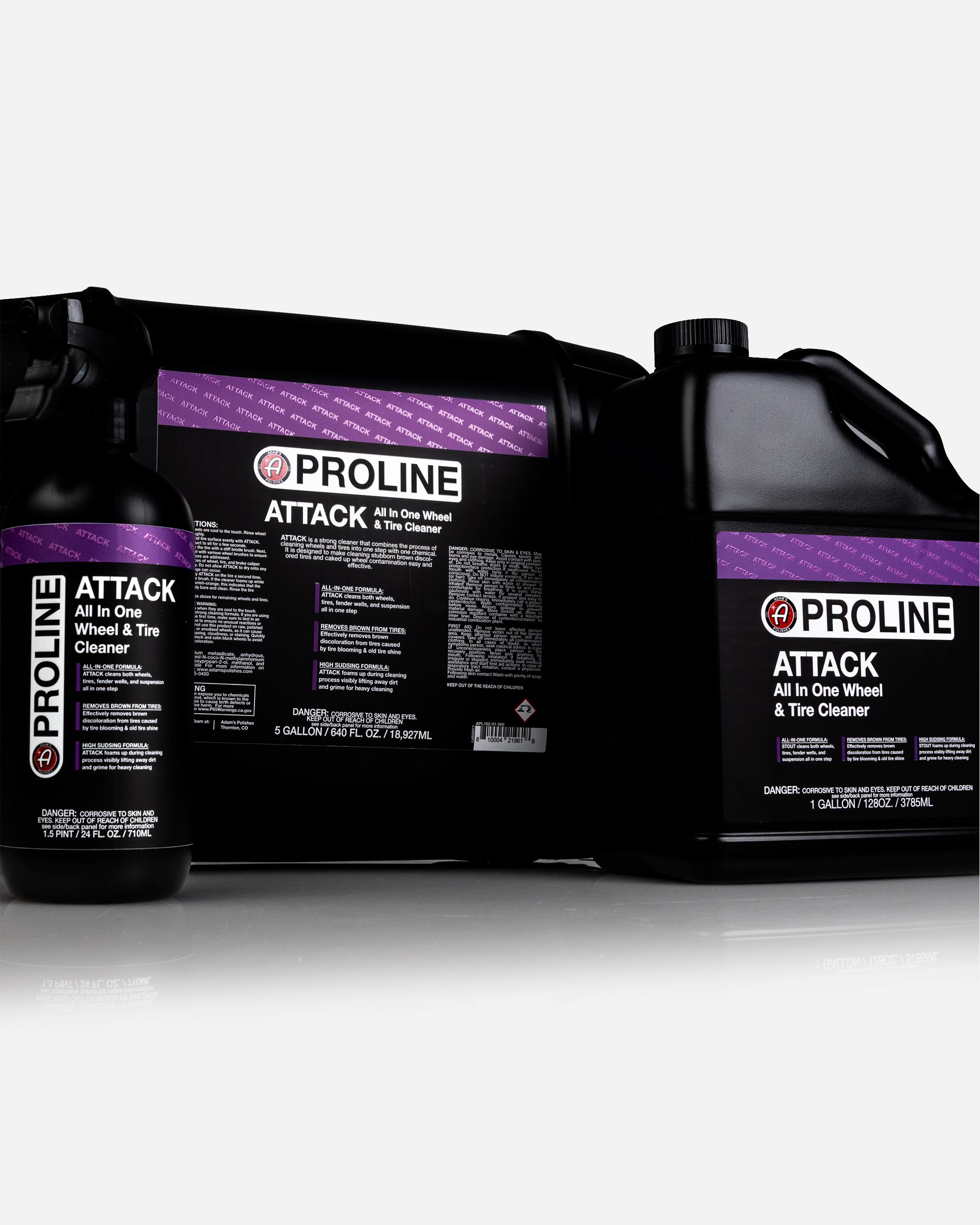 Adam's Proline ATTACK - Wheel & Tire Cleaner