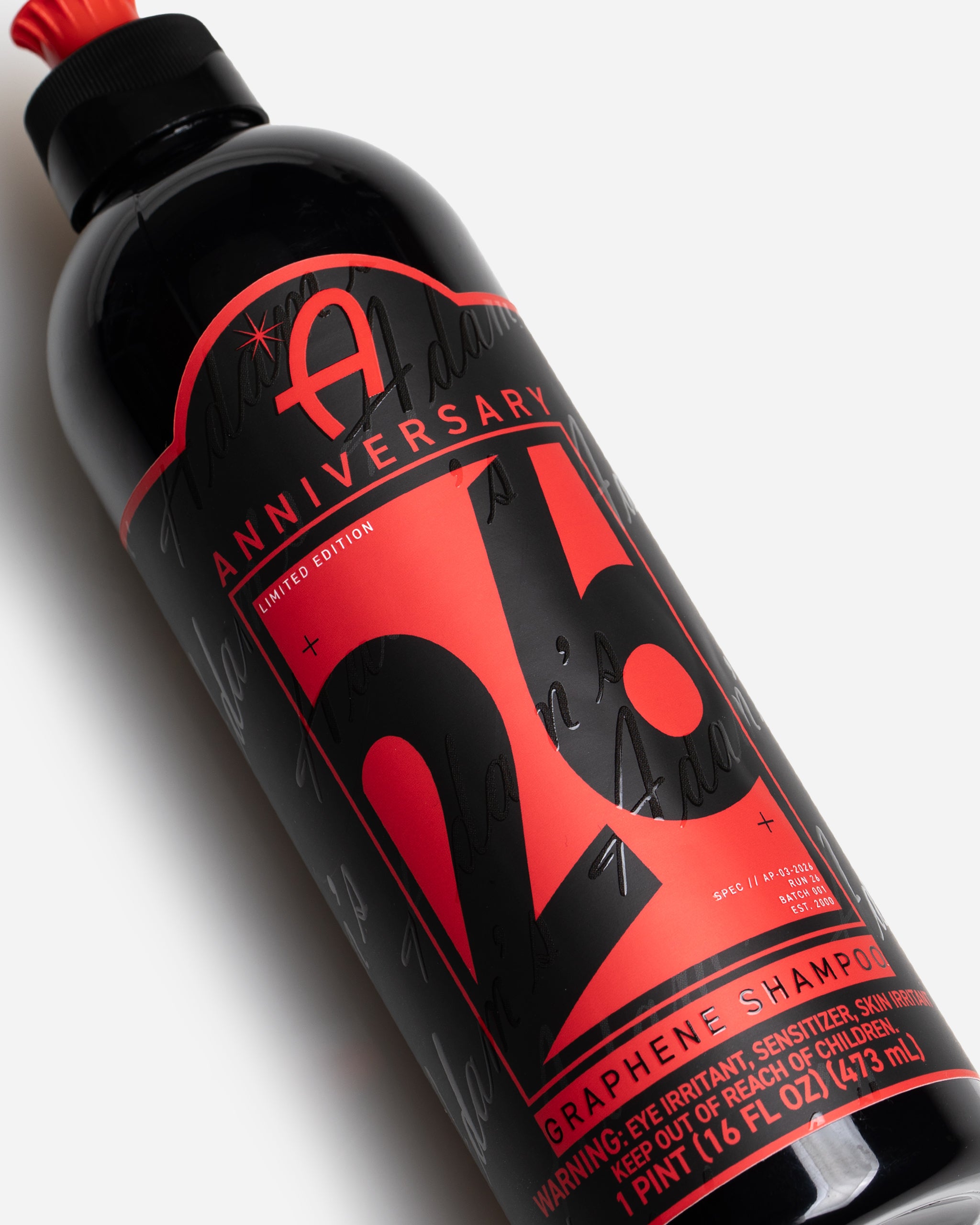 Adam's 26th Anniversary Graphene Shampoo
