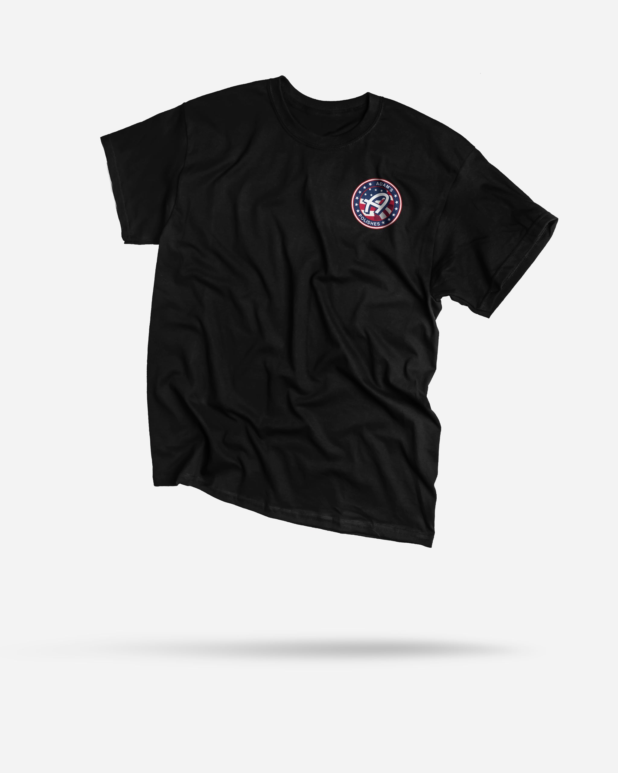 4th of July Black Flag T-Shirt | Adam's Polishes