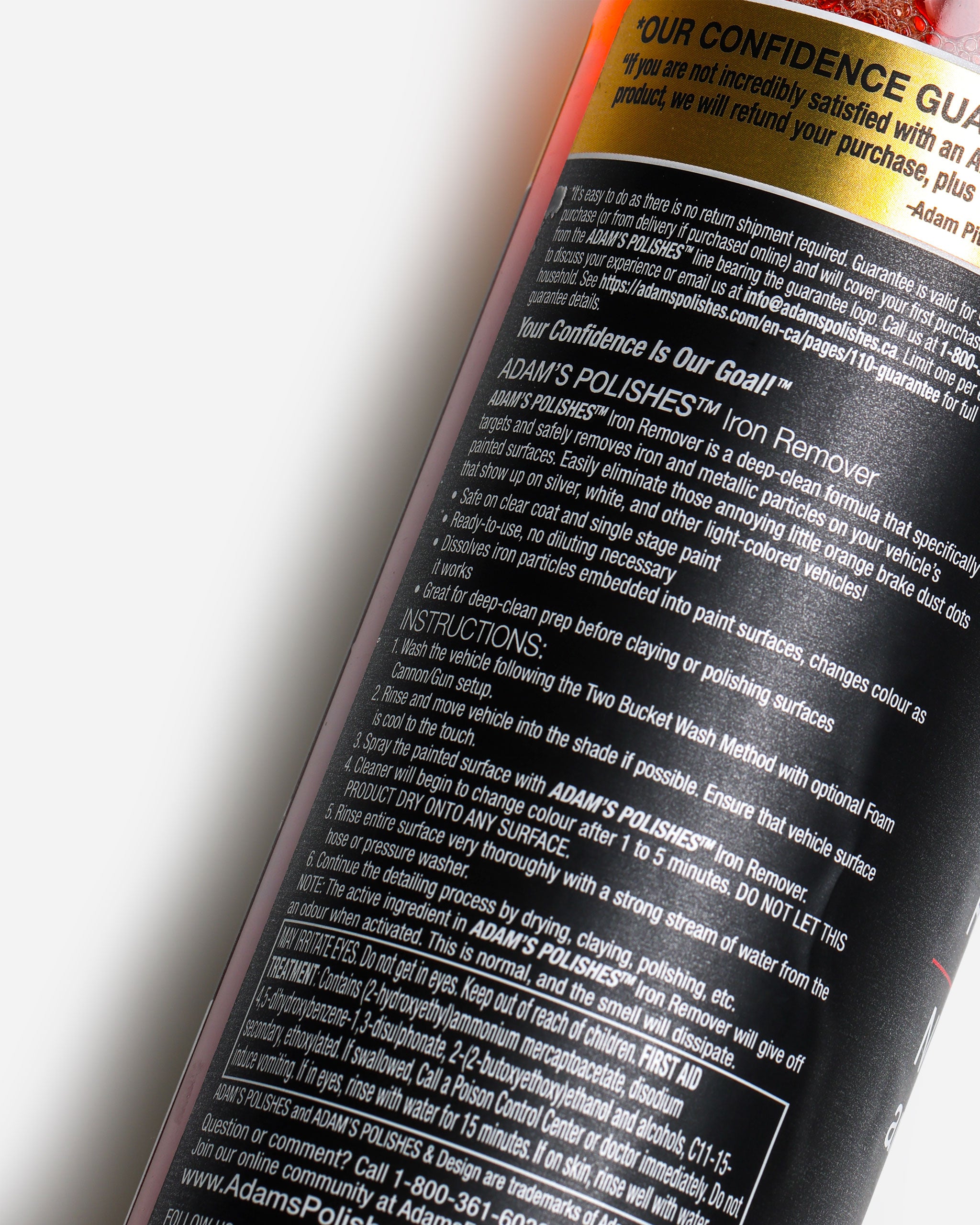 Adam's Iron Remover - Canada