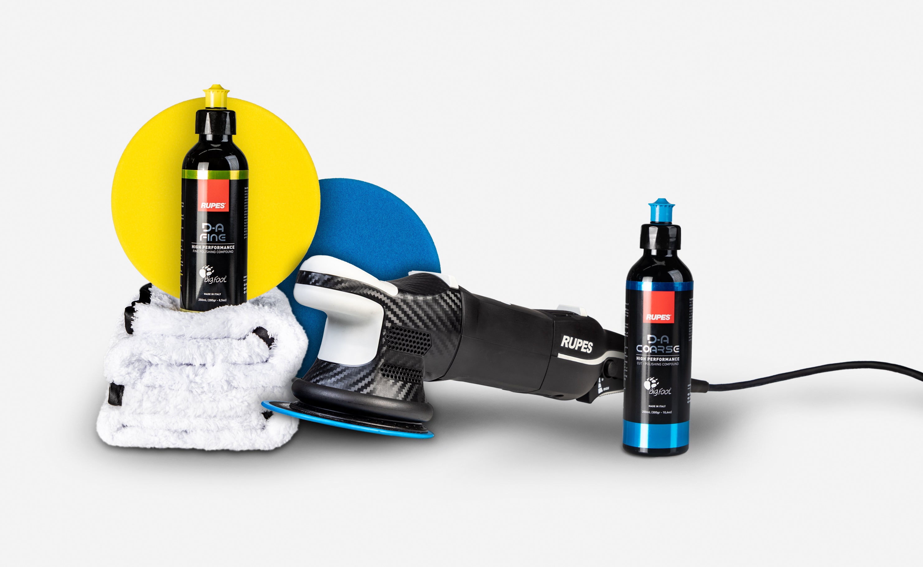RUPES LHR15 Mark V Random Orbital Polisher Kit