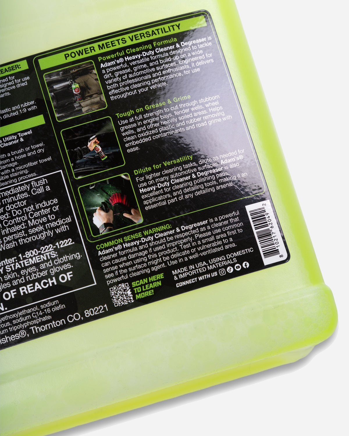 Adam's Heavy Duty Cleaner & Degreaser
