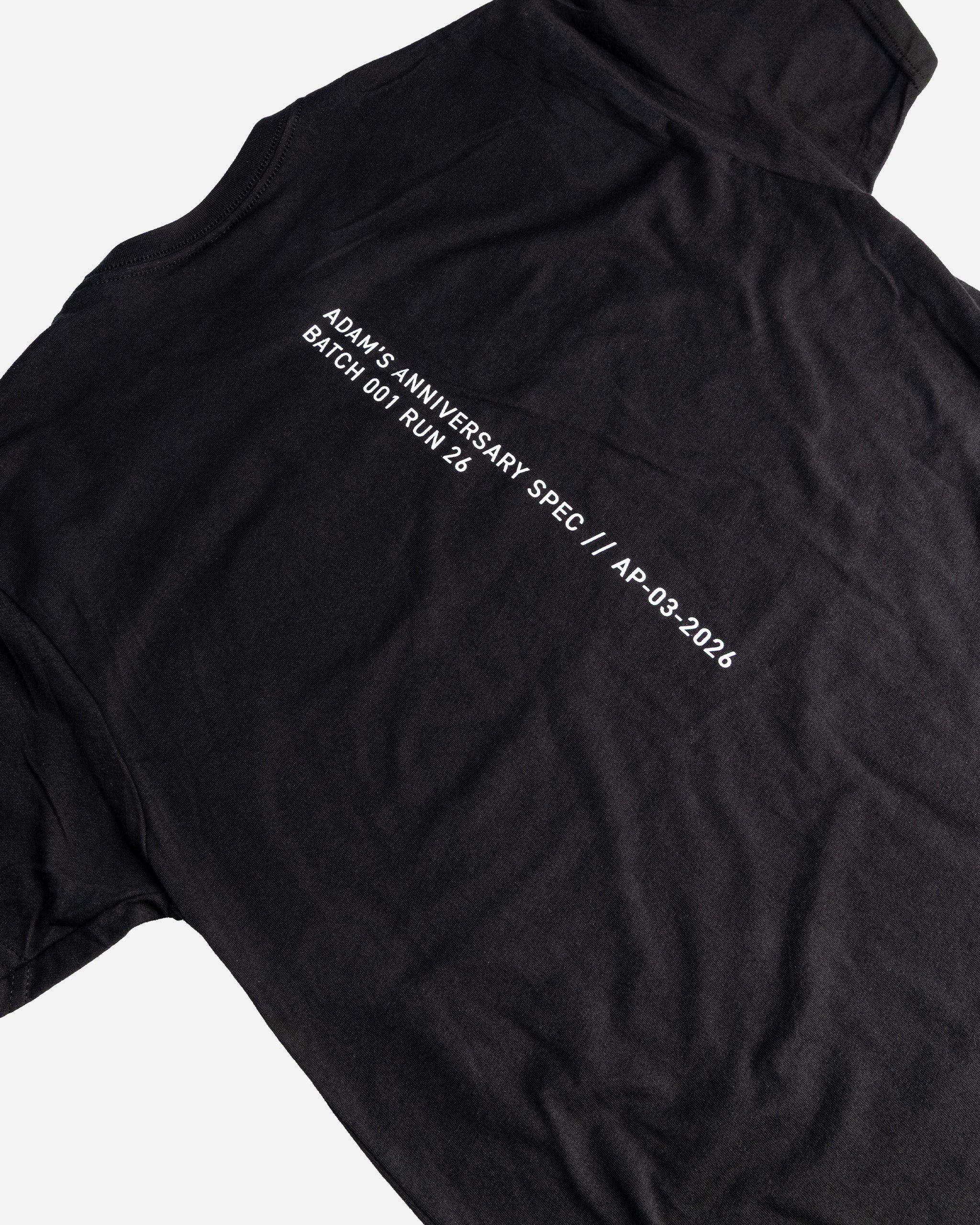 Adam's Anniversary Circle Logo T-Shirt