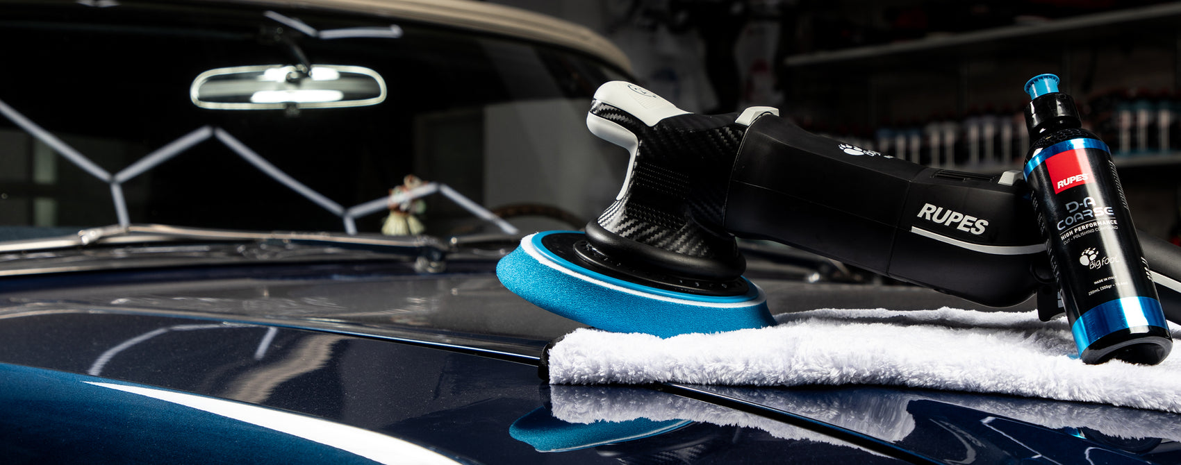Rupes LHR21 ES Polisher Complete Kit | Bigfoot Bag Combo Rupes LHR21 ES Polisher Complete Kit | Bigfoot Bag Combo