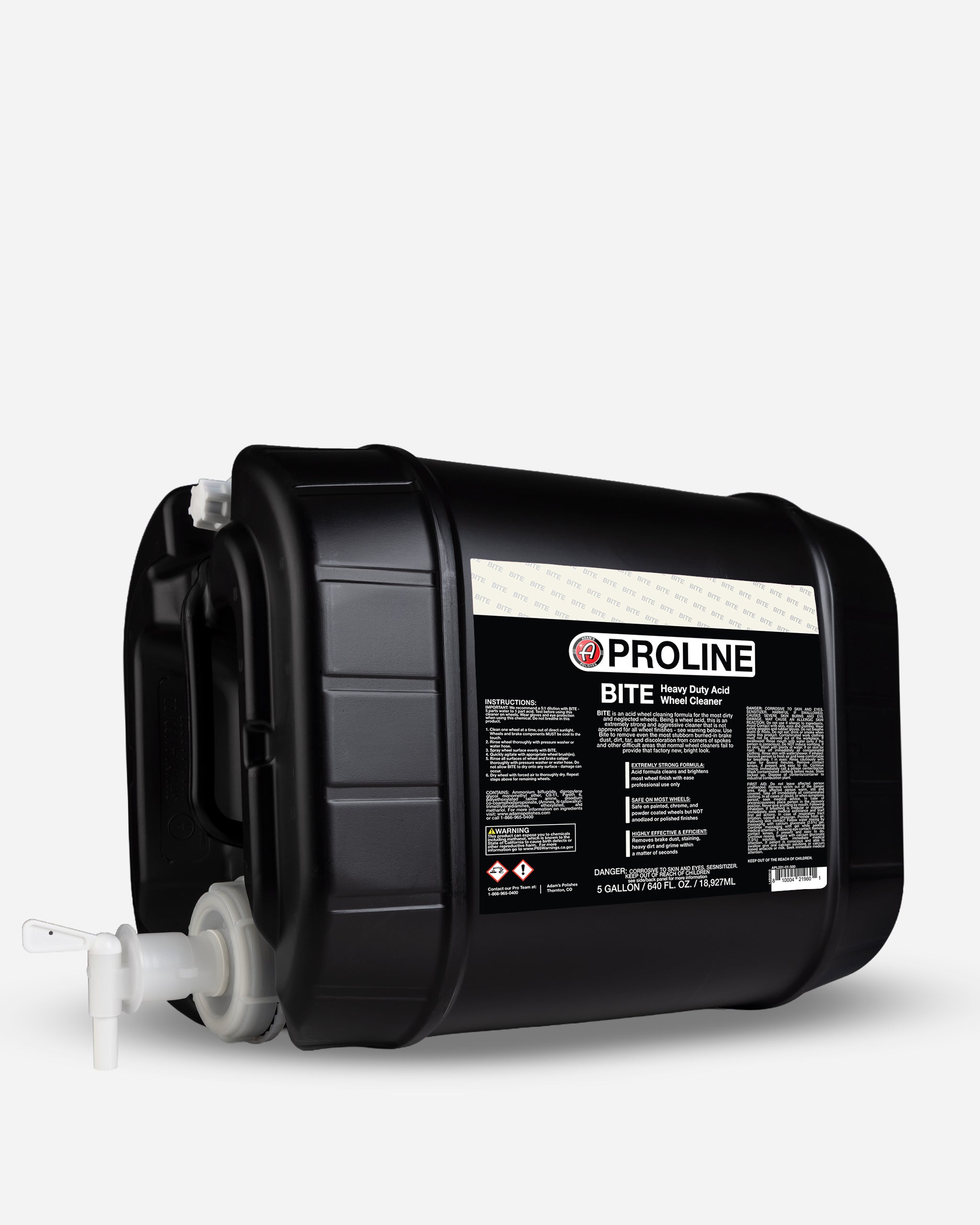 Adam's Proline BITE - Acid Wheel Cleaner and Brightener