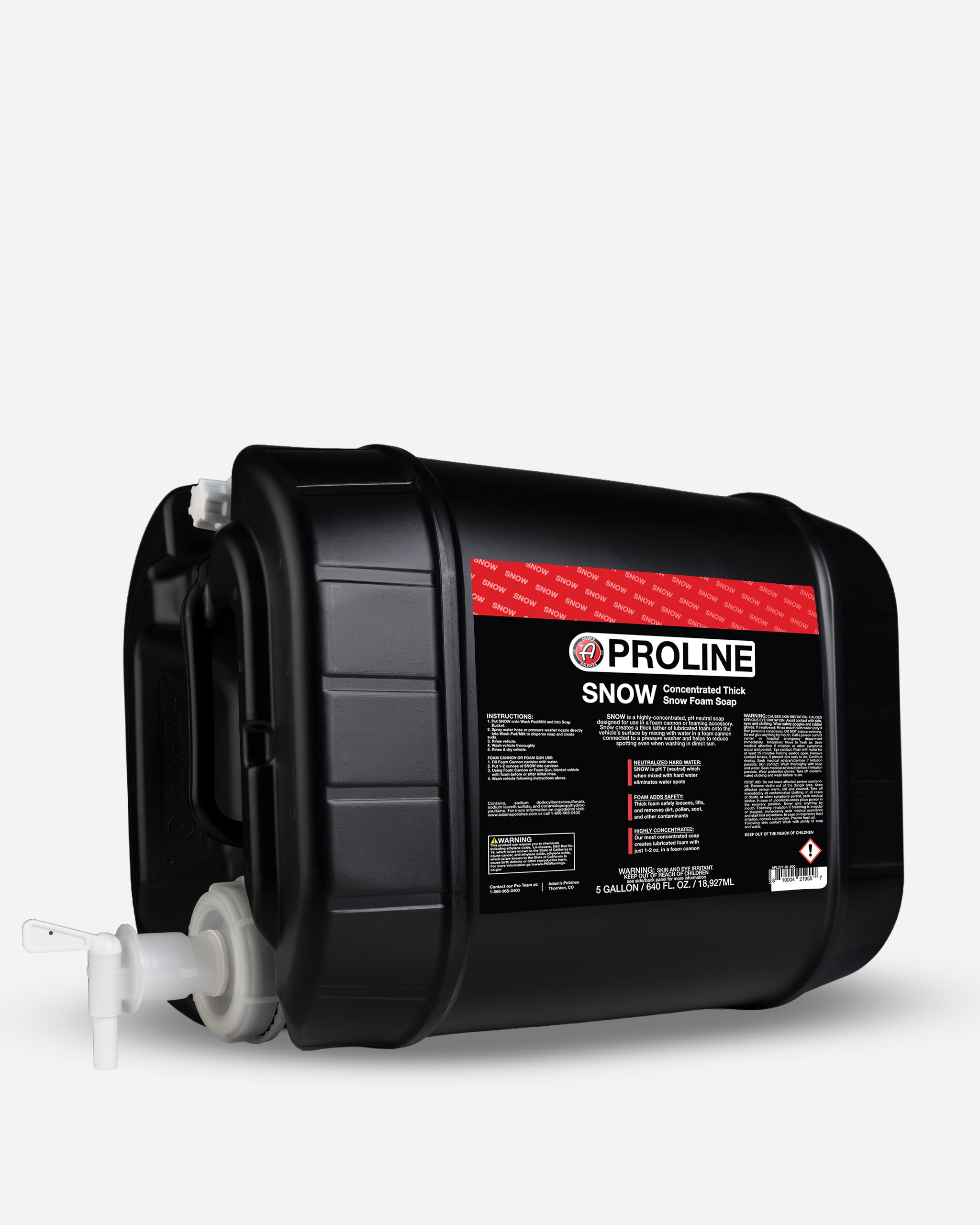 Proline Snow Foam Concentrate | Adam's Polishes