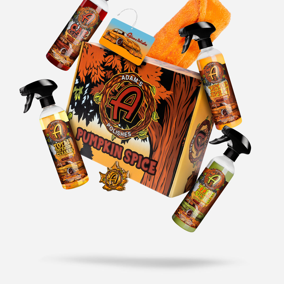 限定　Adam's Pumpkin Spice Car Care Box Kit Pumpkin Spice Car Care Box Kit 2025 | Adam's Polishes